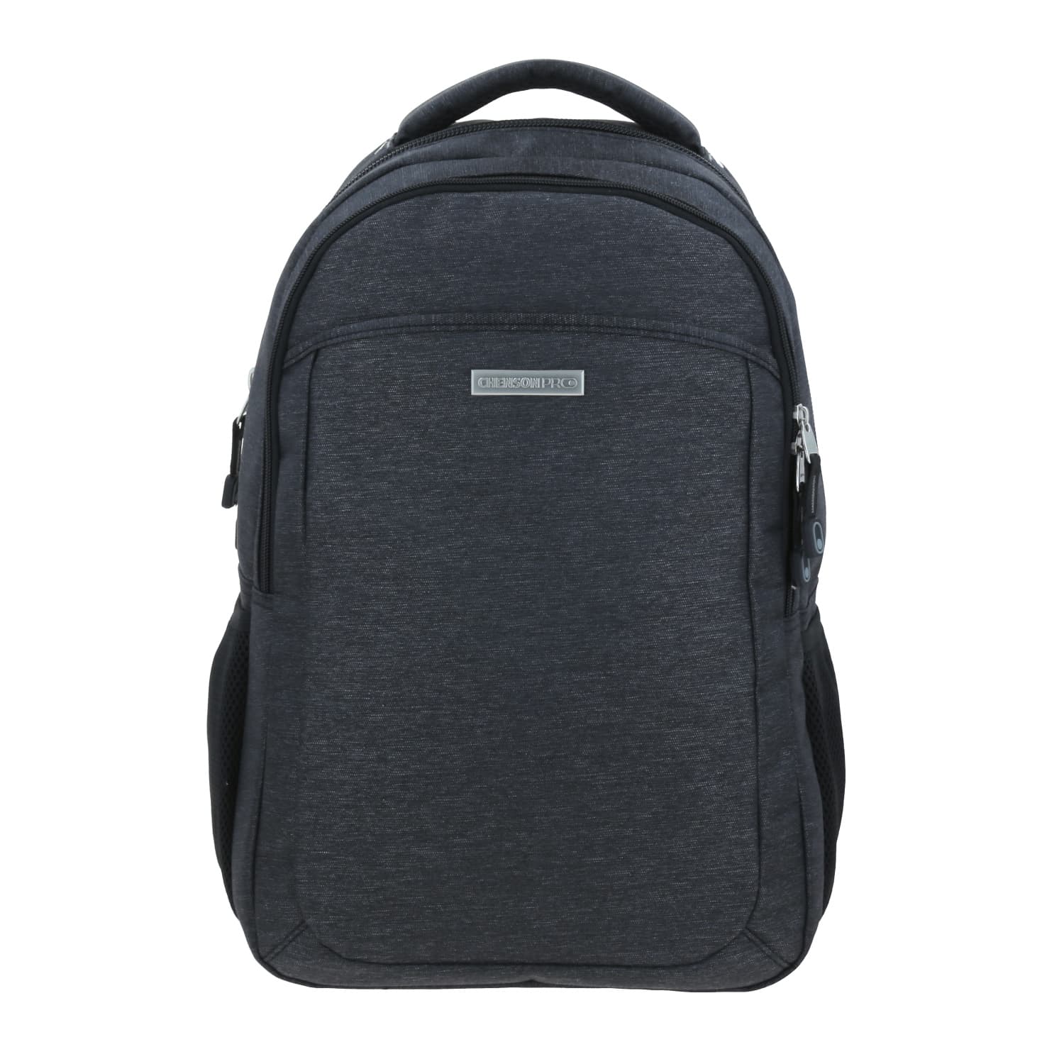 Mochila Ejecutiva Chenson Pro Negra con Soporte Lumbar y Organización, modelo CP65928-3