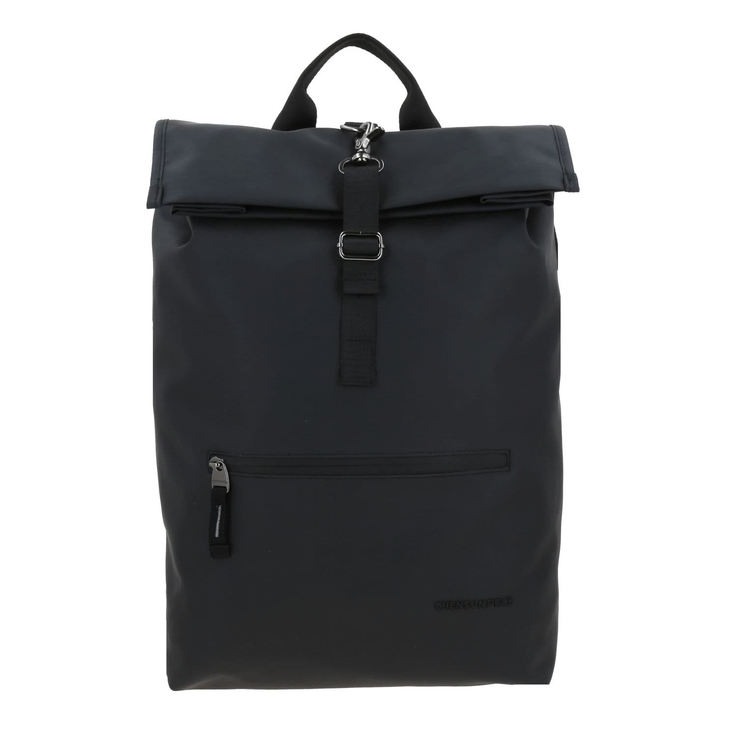 Mochila Ejecutiva Chenson Pro Negra con Tapa Enrollable - Elegante y Funcional, modelo CP66539-3