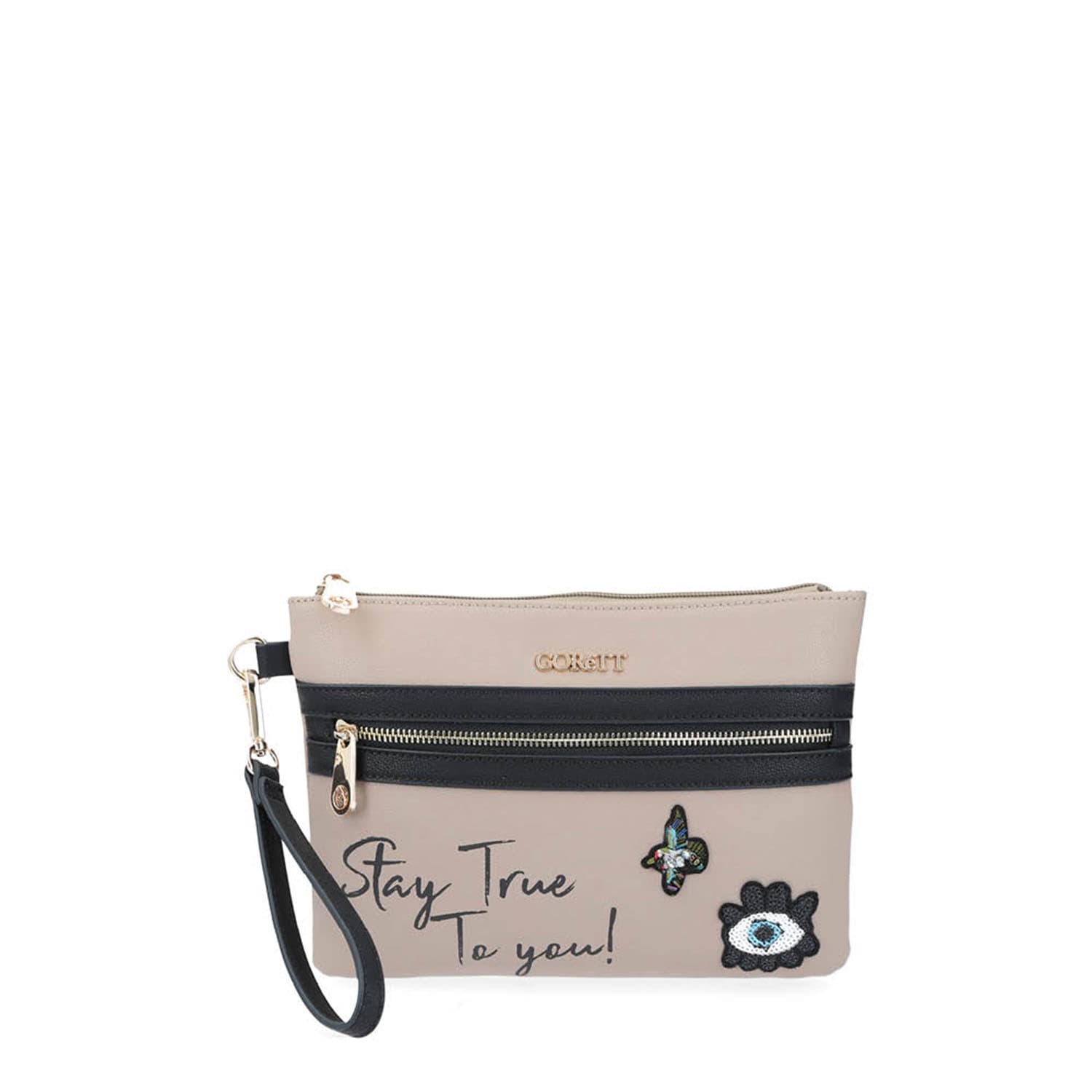Accesorio Gorétt by Chenson Beige - Bolsa de Mano Casual para Dama, modelo GF18176-E