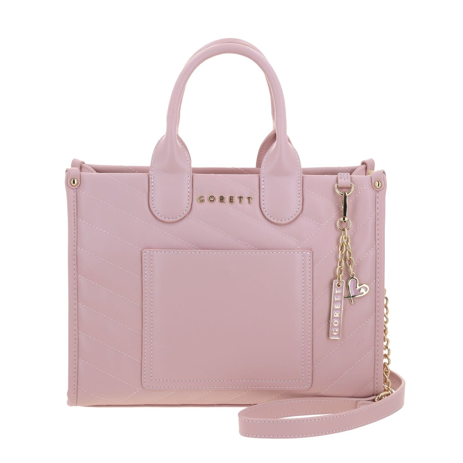Bolsa de Mano para Dama Gorétt by Chenson Rosa Estilo y Funcionalidad, modelo GF25110-P