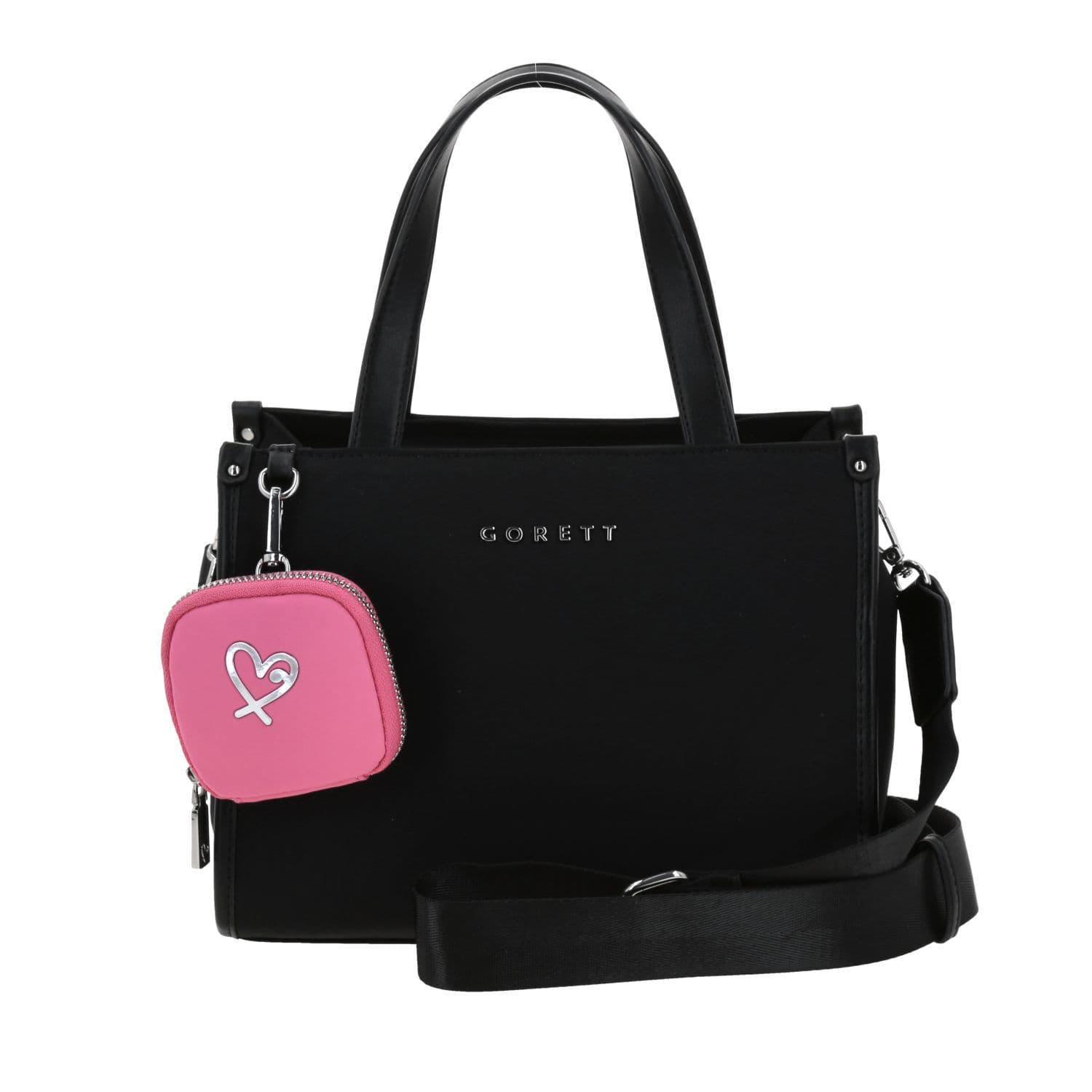 Bolsa de Mano para Dama Gorétt by Chenson Negra - Estilo y Funcionalidad, modelo GF25116-3