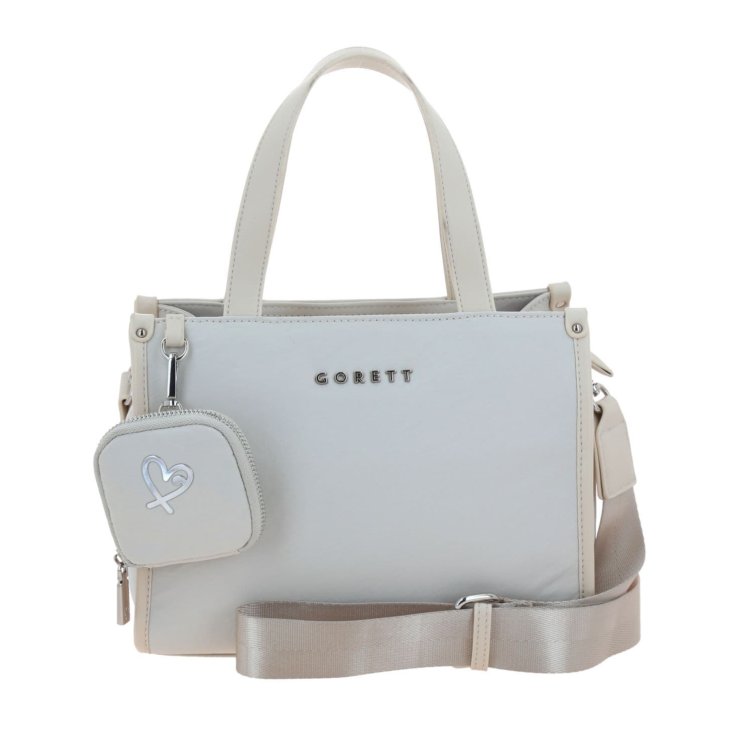 Bolsa de Mano para Dama Gorétt by Chenson Beige Estilo y Funcionalidad, modelo GF25116-E
