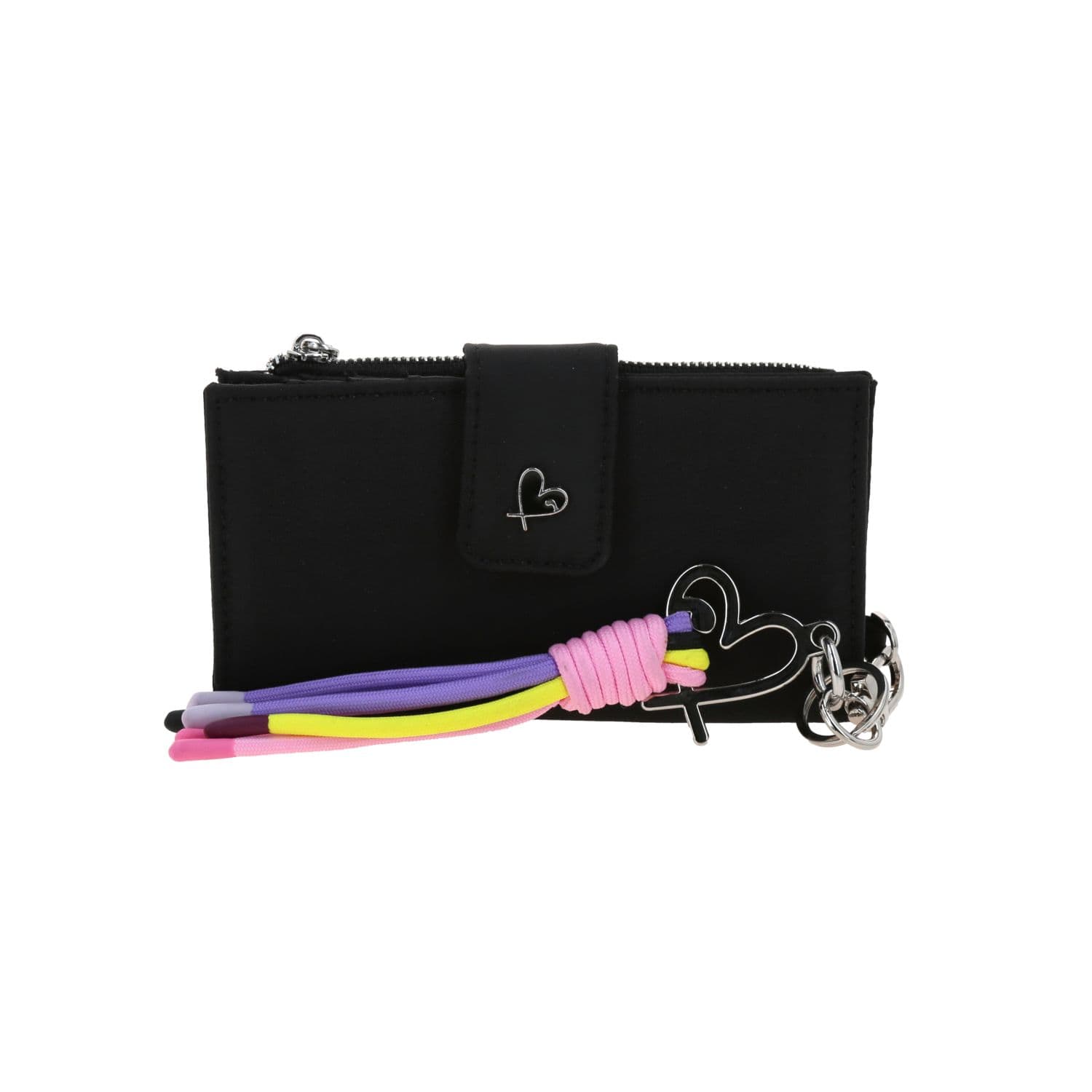 Cartera para Mujer Gorétt Negro - Billetera Tarjetero 10 Espacios, modelo GF26038-3