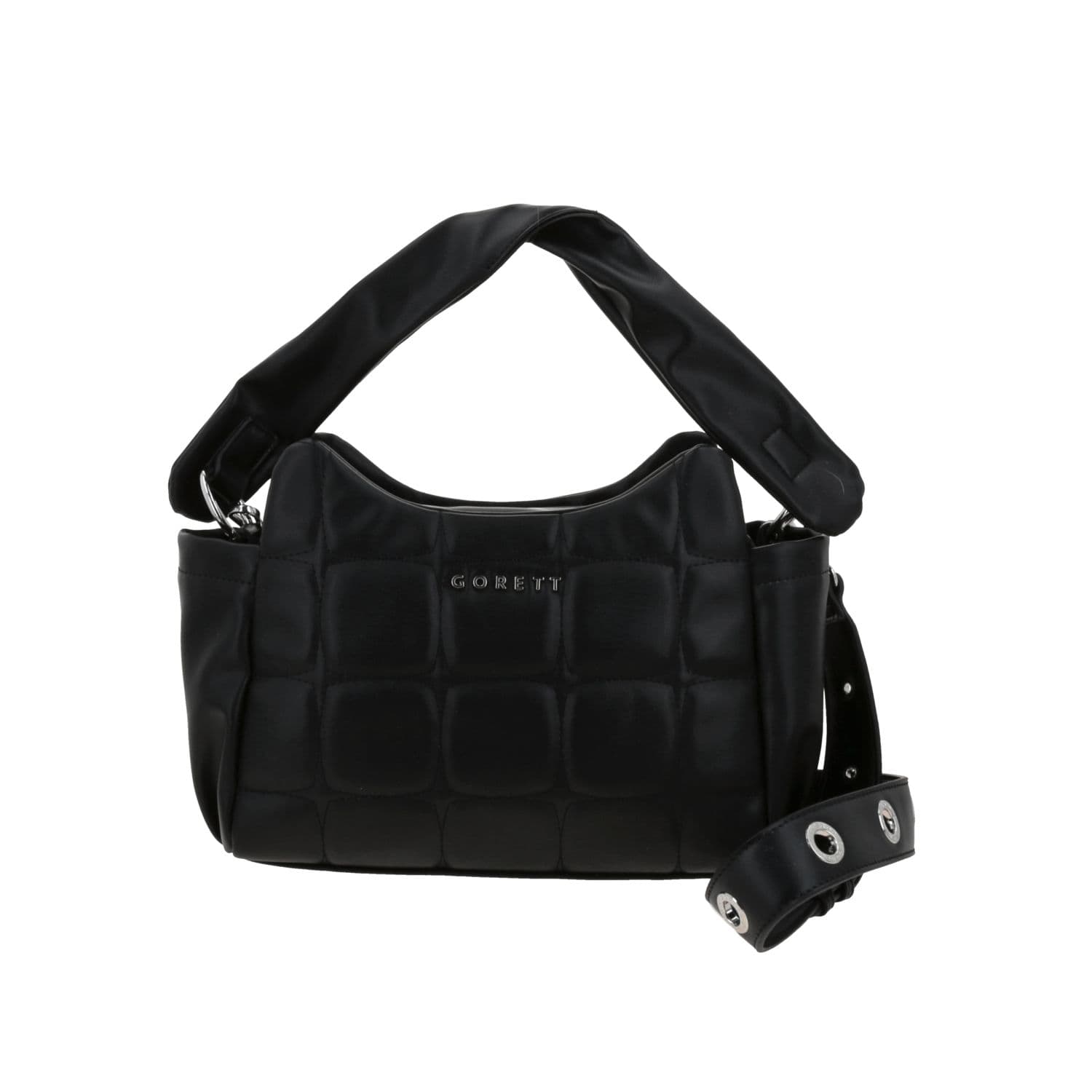 Bolsa de Mano Gorétt Negro Elegante para Dama | Estilo Casual, modelo GF26053-3