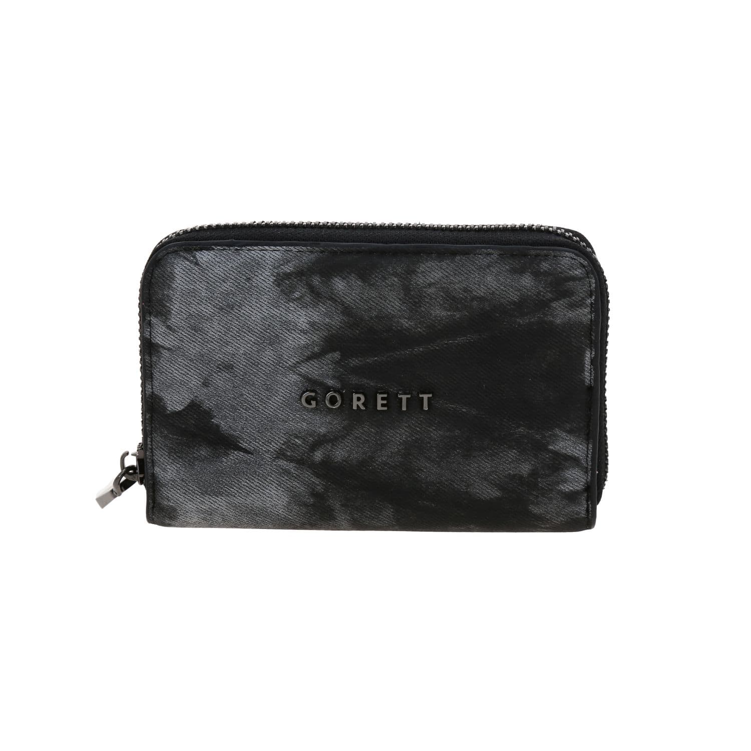 Cartera para Mujer Gorétt Negro con Tarjetero - Billetera Funcional, modelo GF26058-3