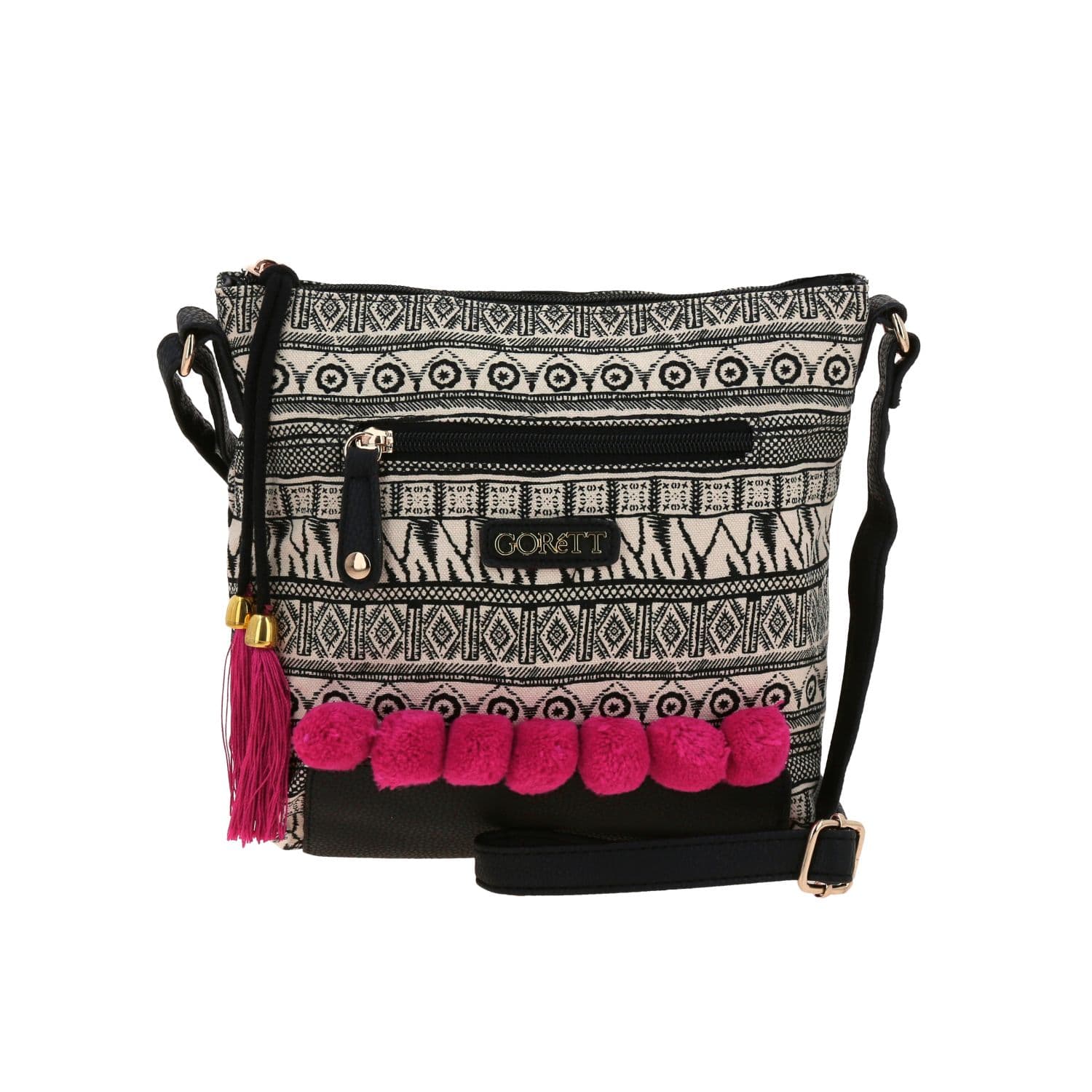 Bolsa de Lado Gorétt by Chenson Negra para Dama - Modelo GS18061, modelo GS18061-3