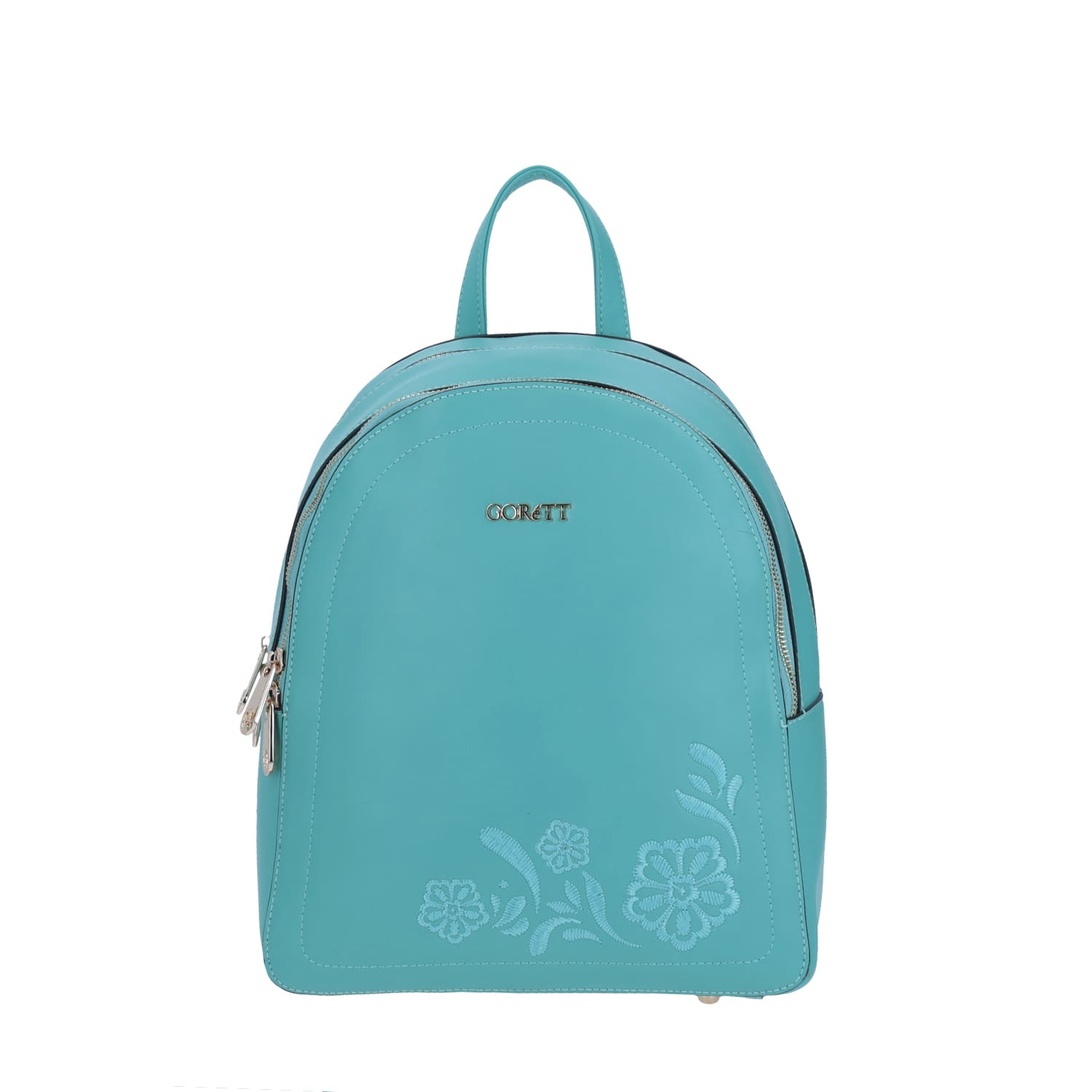 Mochila para dama Gorétt by Chenson verde con doble compartimento, modelo GS20030-G