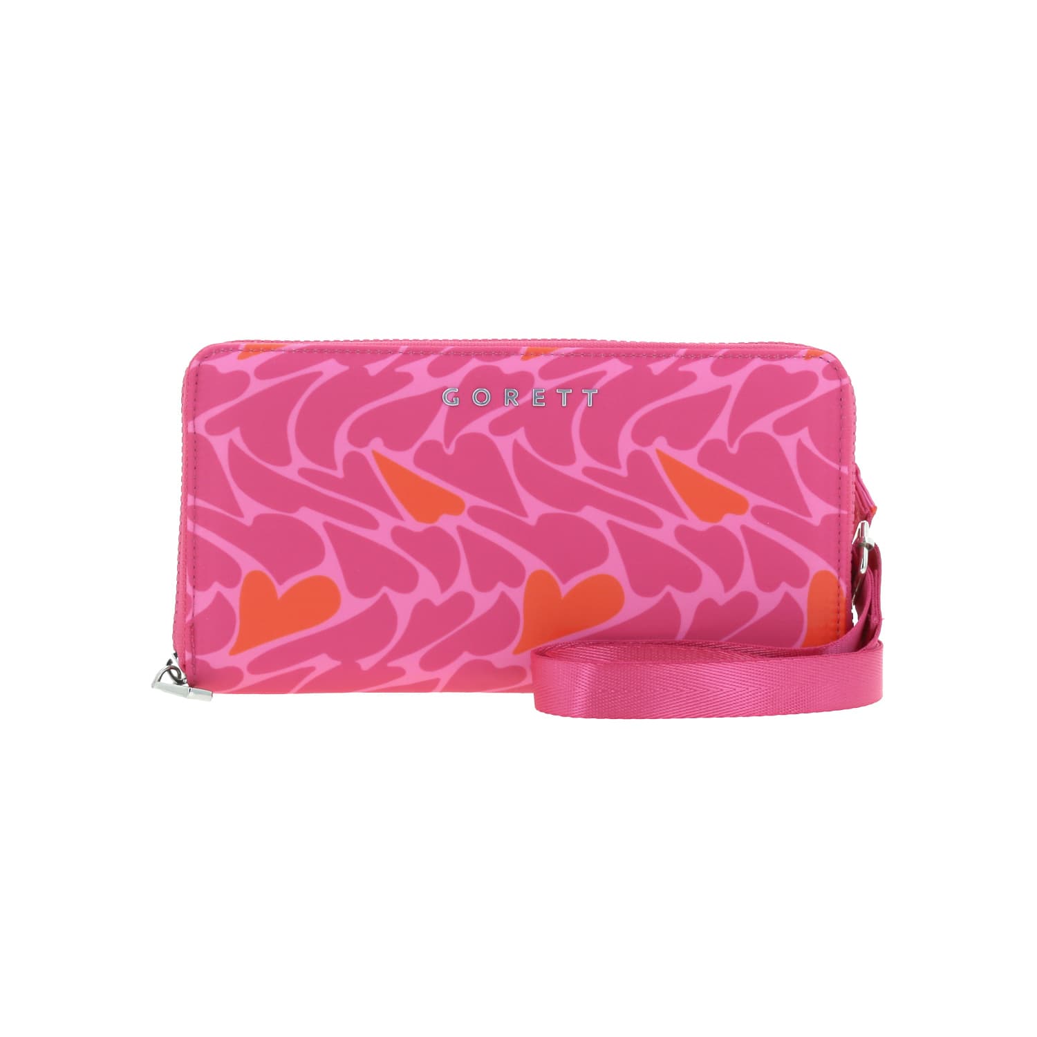Bolsa de lado para dama Gorétt by Chenson rosa con monedero y porta documentos, modelo GS24040-P