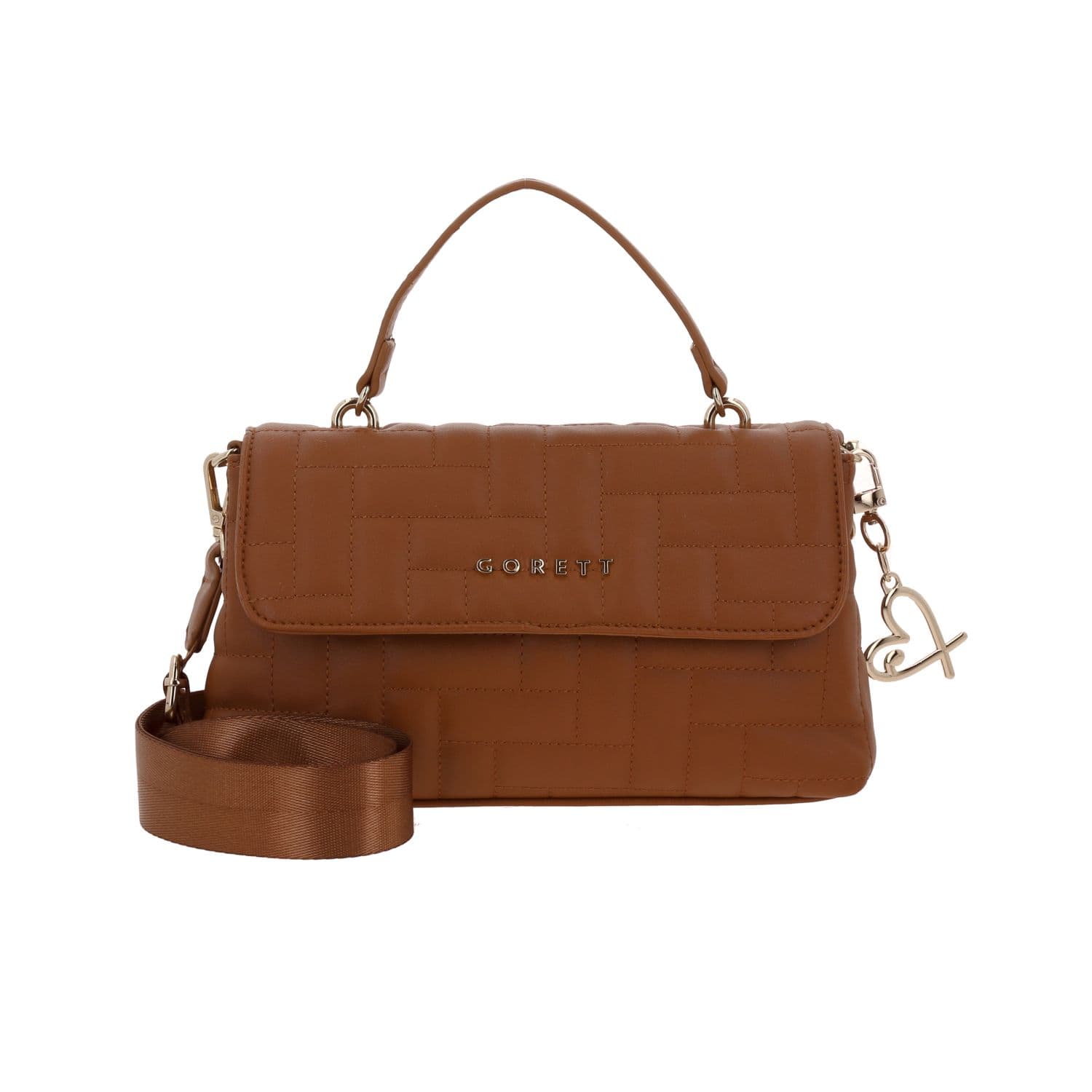 Bolsa de mano para dama Gorétt by Chenson Café, estilo y funcionalidad, modelo GS25076-B