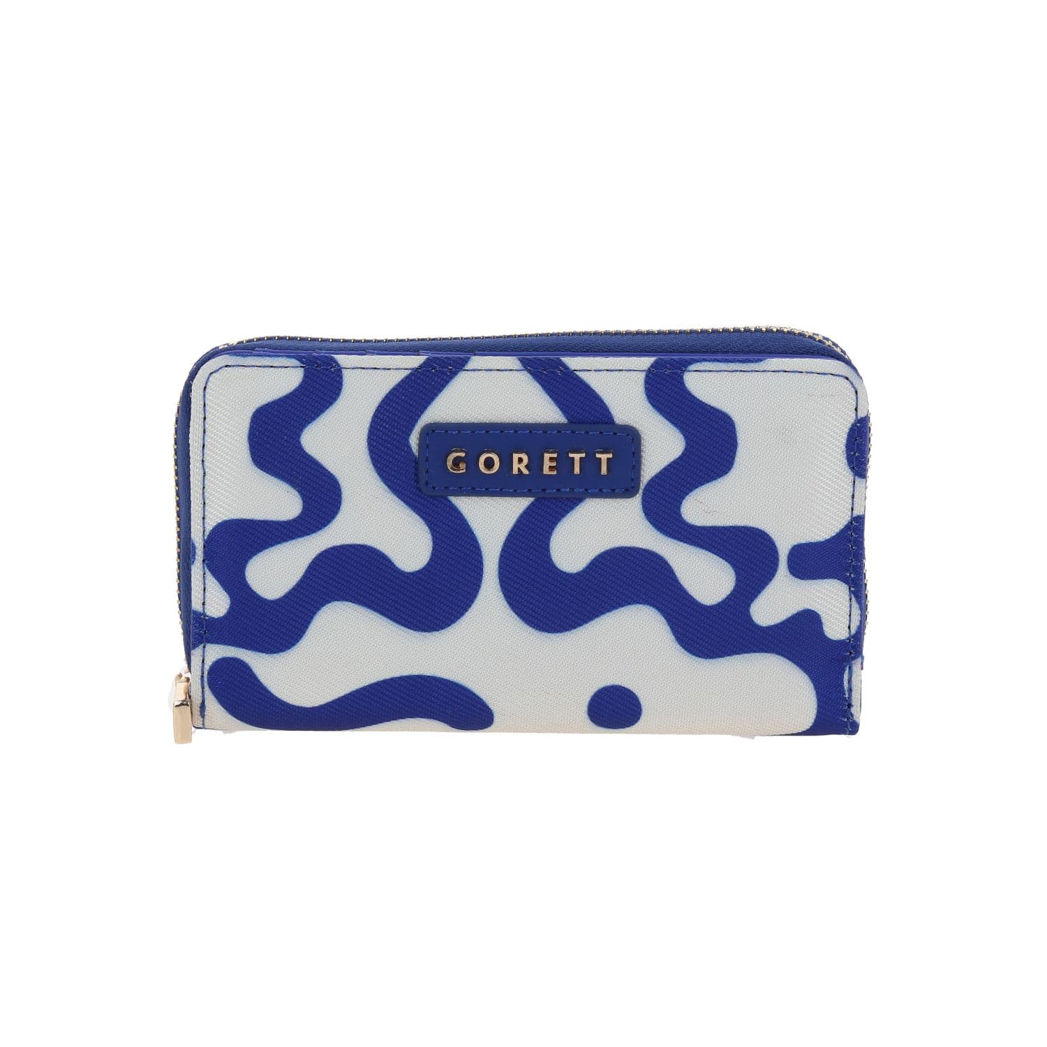 Cartera Gorétt by Chenson azul para dama con monedero y tarjetero, modelo GS25086-9