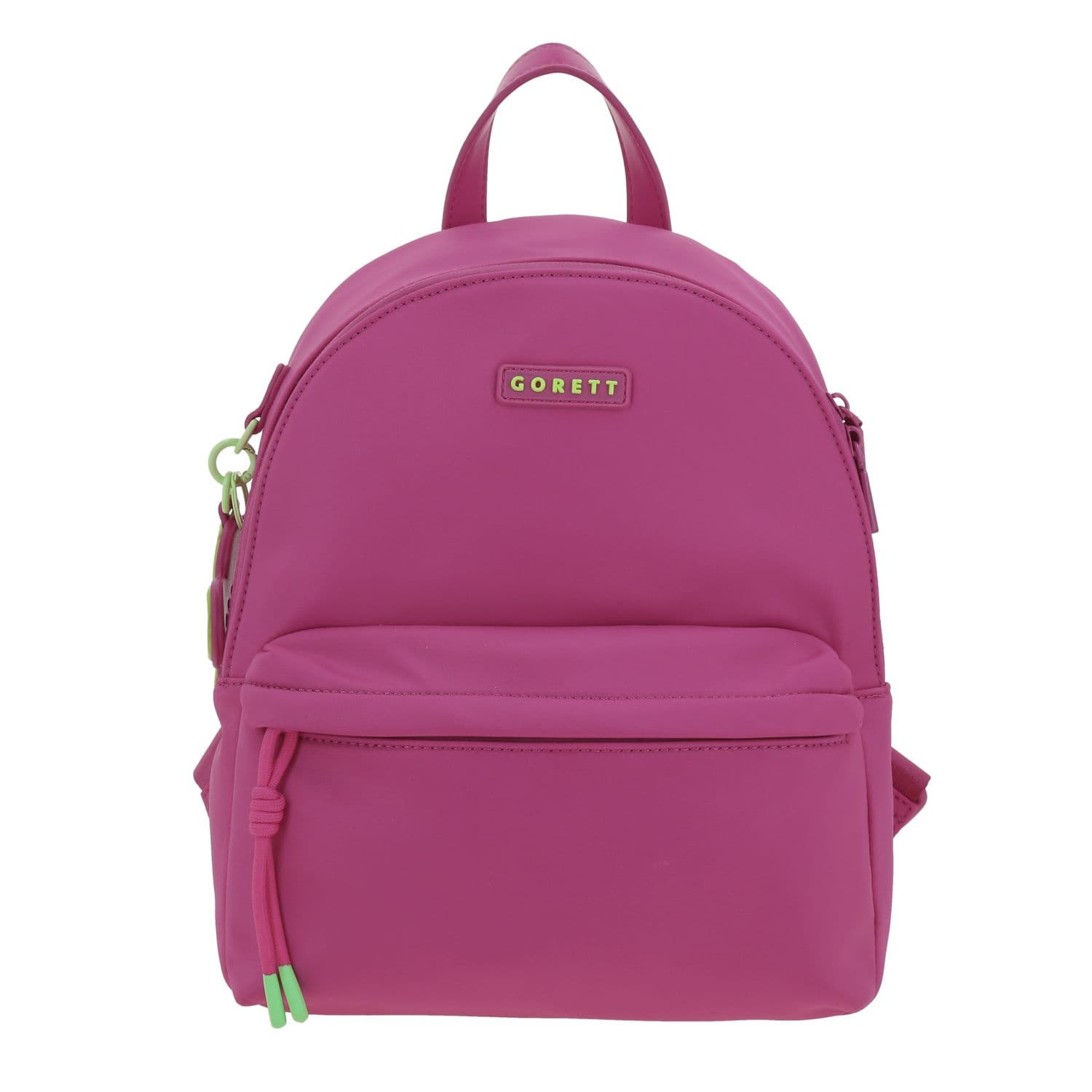 Mochila casual para dama Gorétt by Chenson rosa con diseño funcional, modelo GS25087-P