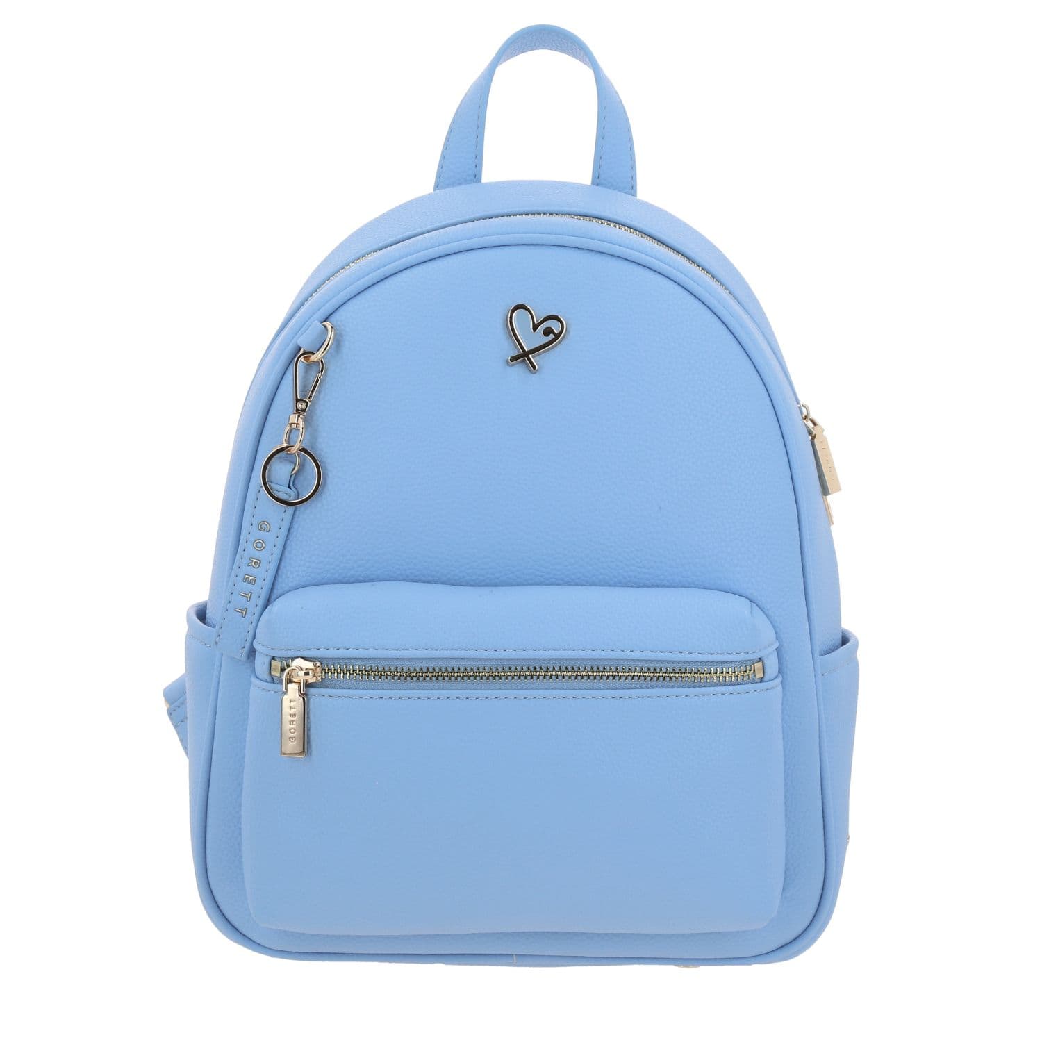 Mochila casual para dama Gorétt by Chenson azul con diseño funcional, modelo GS25091-9