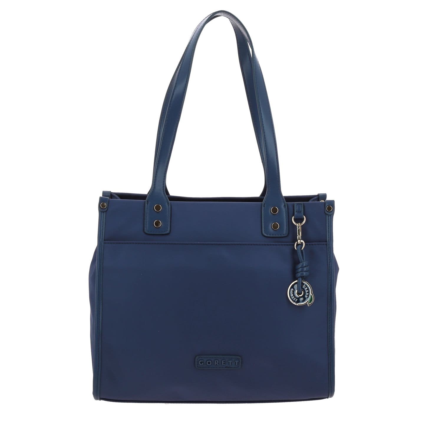Bolsa grande para dama Gorétt by Chenson azul con amplio compartimento, modelo GS26006-9