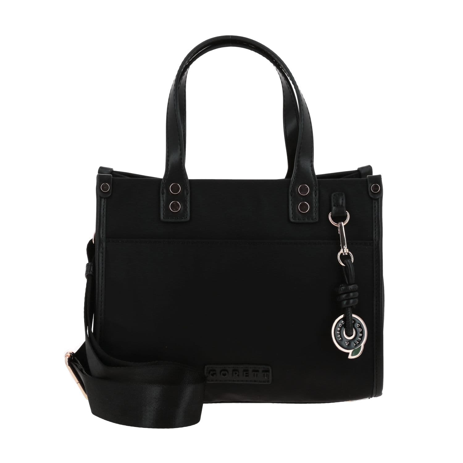 Bolsa de Mano para Dama Gorétt by Chenson Negro Estilo y Funcionalidad, modelo GS26009-3