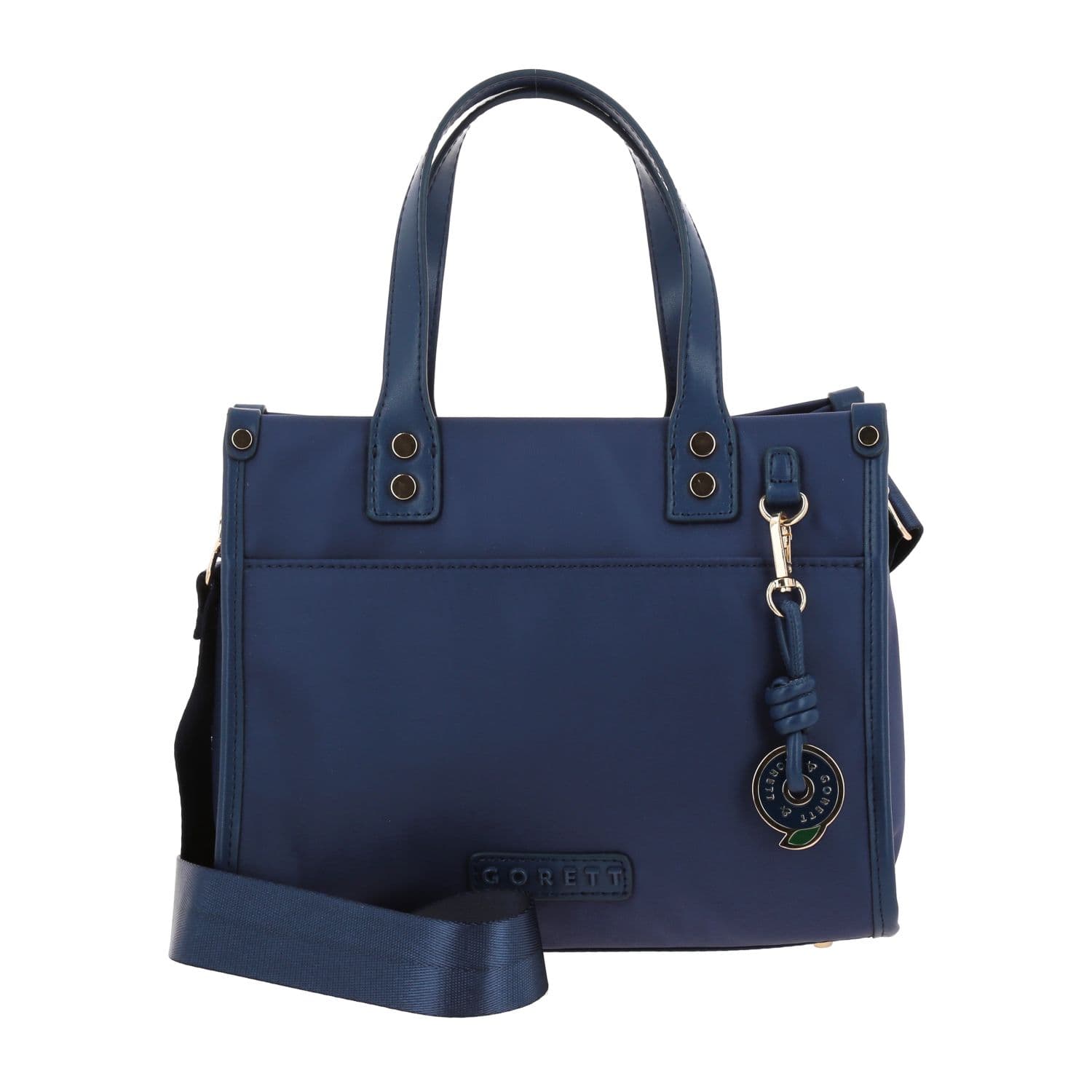Bolsa de Mano para Dama Gorétt by Chenson Azul con Bolsillo Frontal, modelo GS26009-9