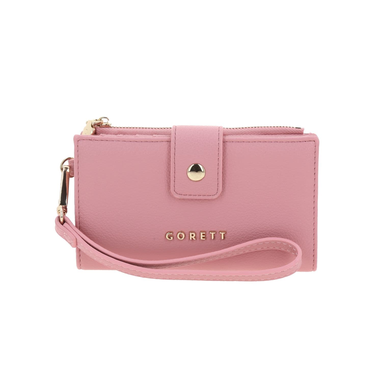 Cartera Gorétt by Chenson Rosa con Monedero y Asa Corta para Dama, modelo GS26013-P