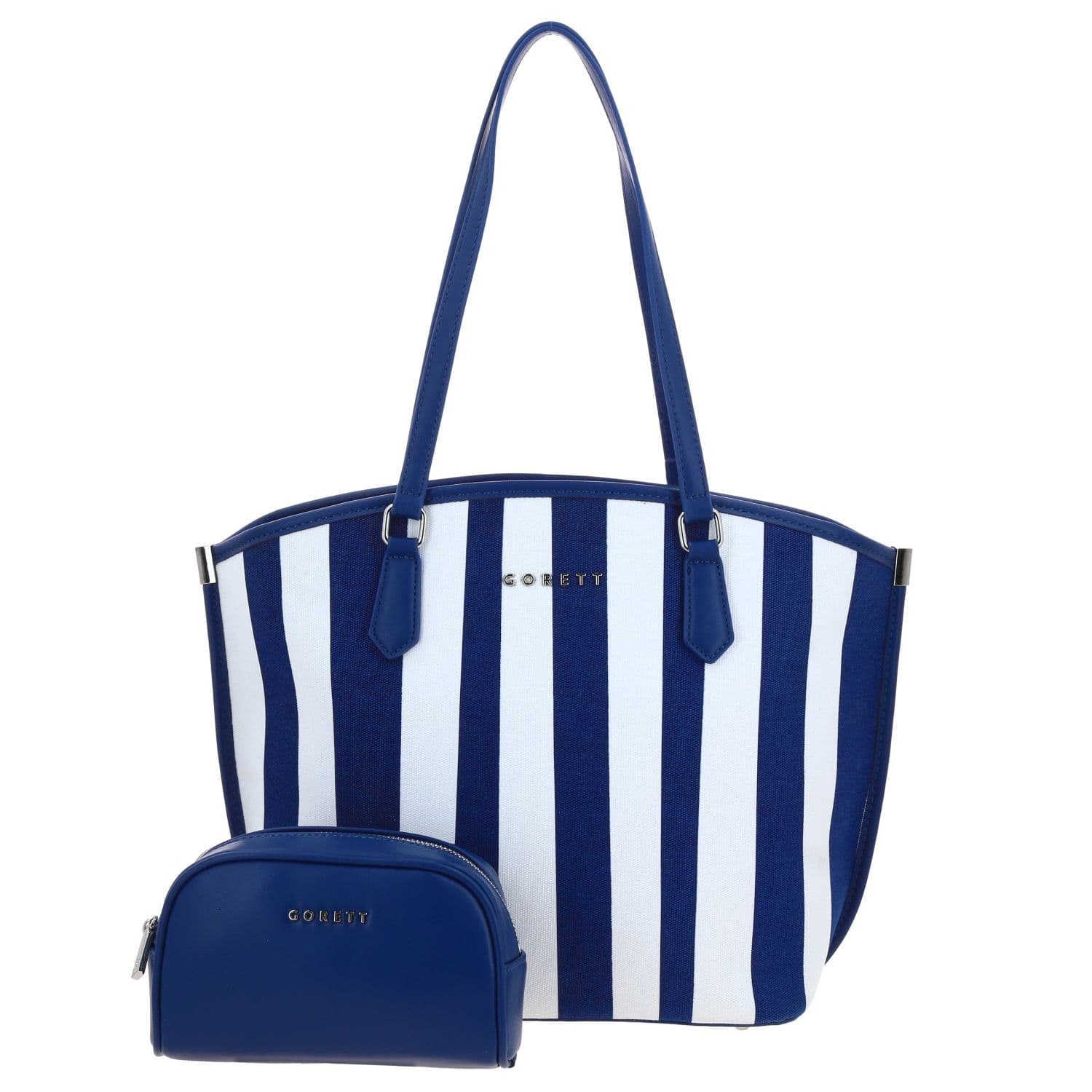 Bolsa grande para dama Gorétt by Chenson azul con amplio compartimento, modelo GS26016-9
