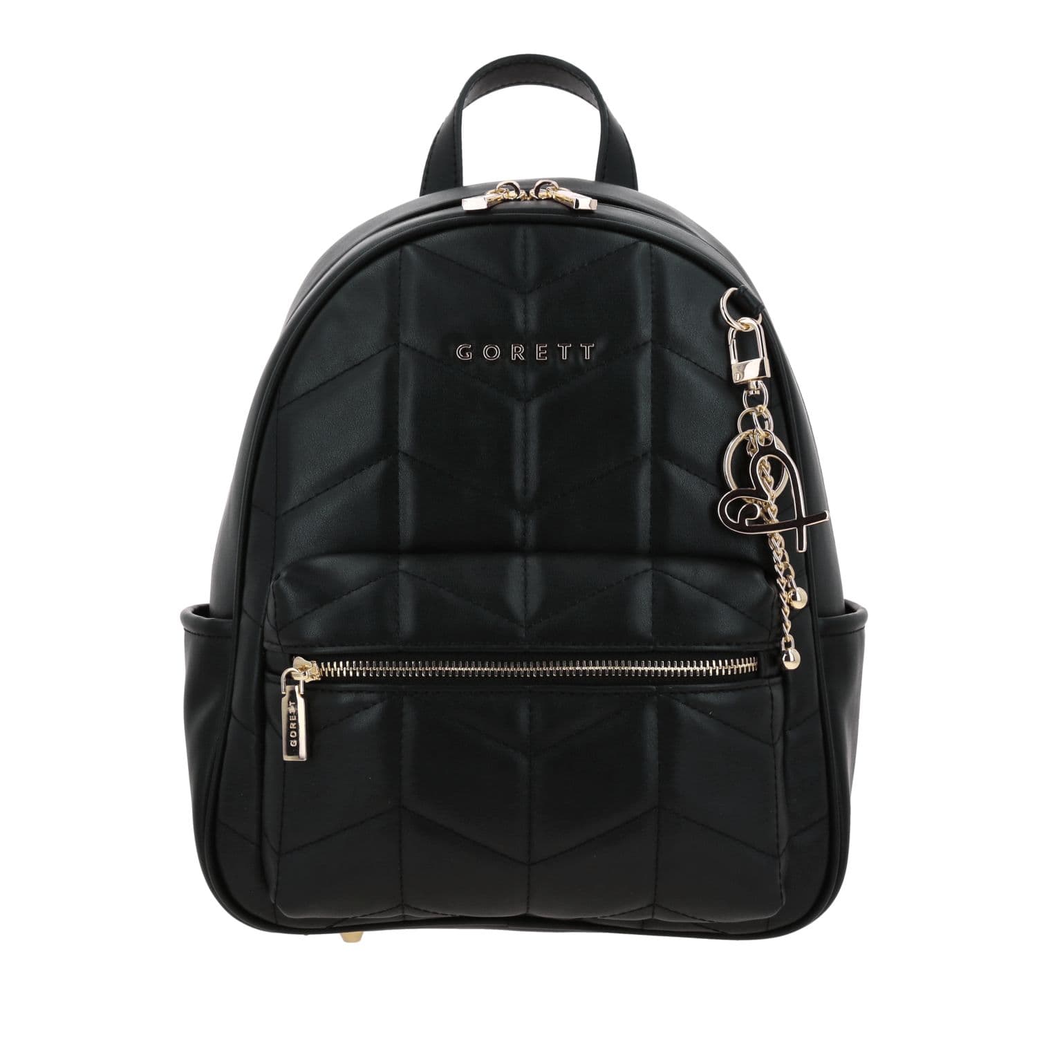 Mochila para dama Gorétt by Chenson negra con estilo y funcionalidad, modelo GS26018-3