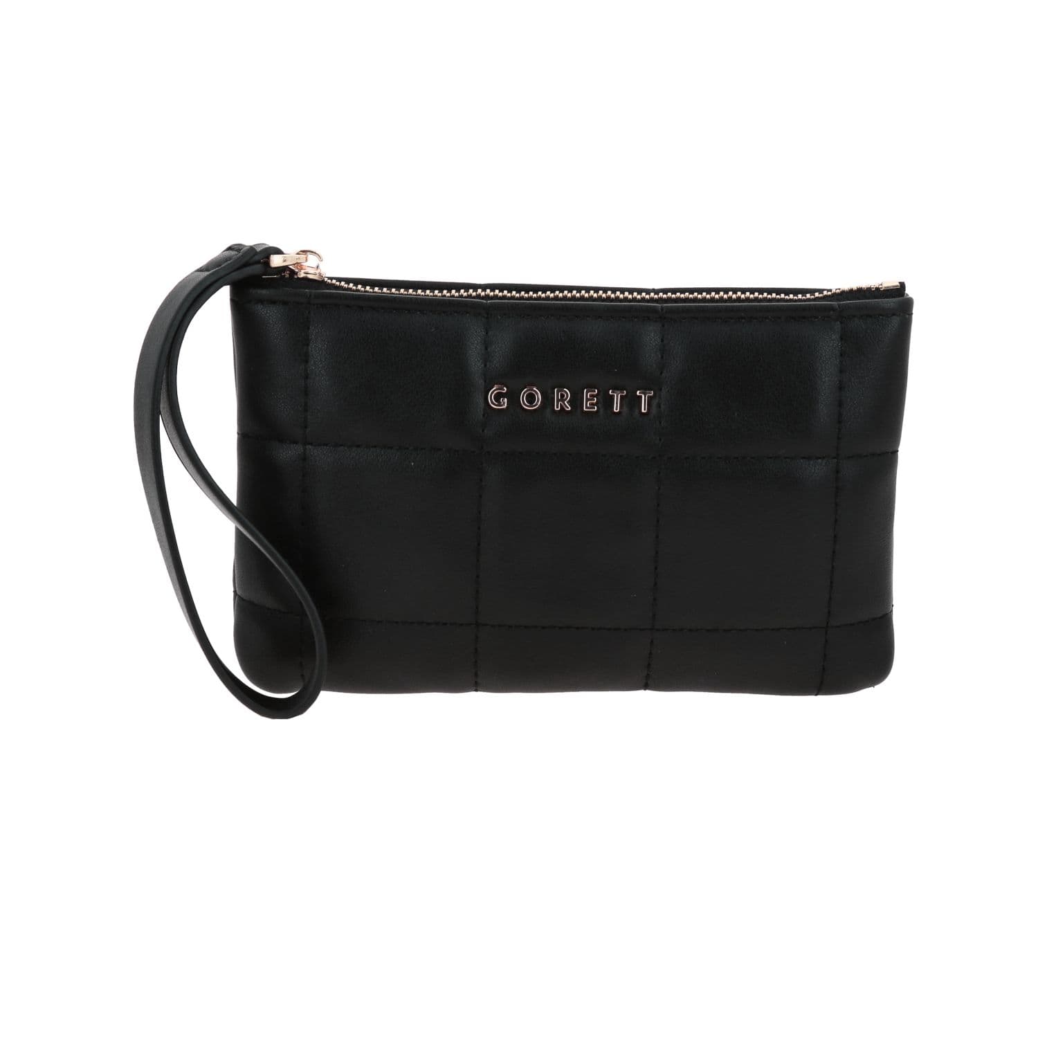 Cartera Gorétt by Chenson Negra para Dama con Asas y Tarjetero, modelo GS26024-3