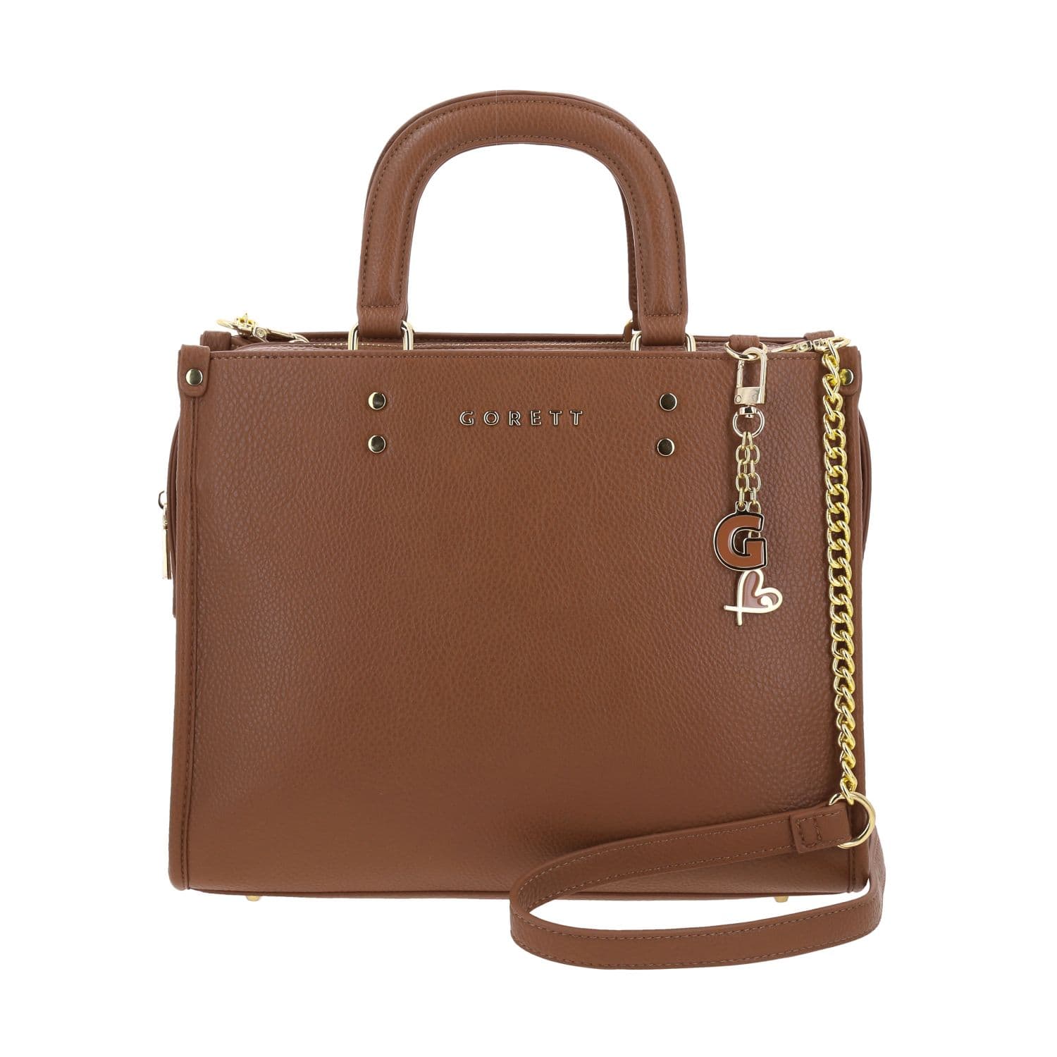 Bolsa de Mano para Dama Gorétt by Chenson Café - Estilo y Funcionalidad, modelo GS26026-B