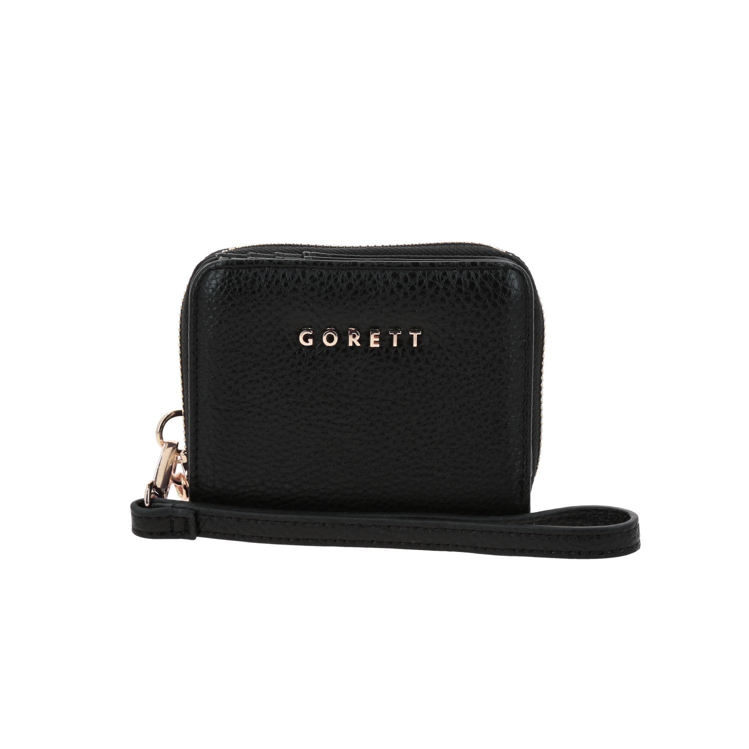 Cartera Gorétt by Chenson negra para dama con monedero y tarjetero, modelo GS26030-3