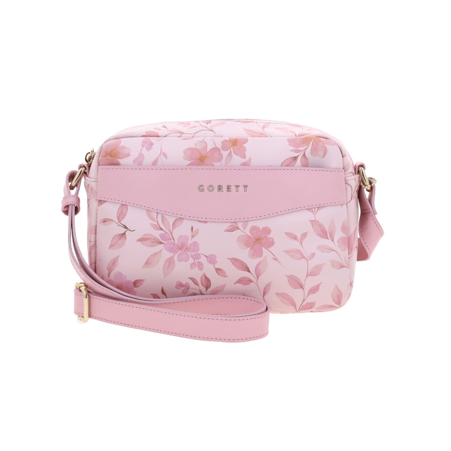Bolsa de lado para dama Gorétt by Chenson color rosa con estilo moderno, modelo GS26032-P