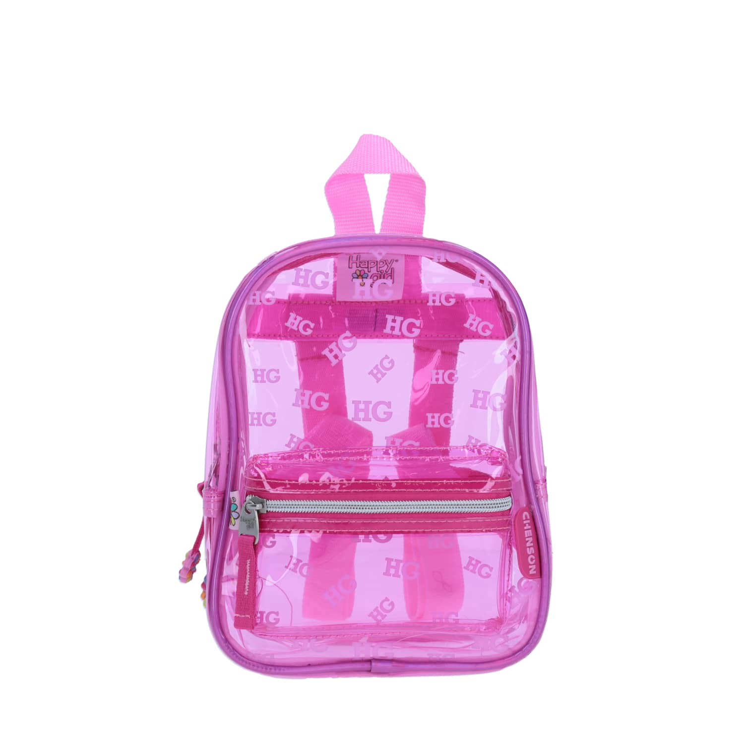 Mochila Kinder Happy Girl Rosa Niña Resistente Chenson, modelo HG64350-P