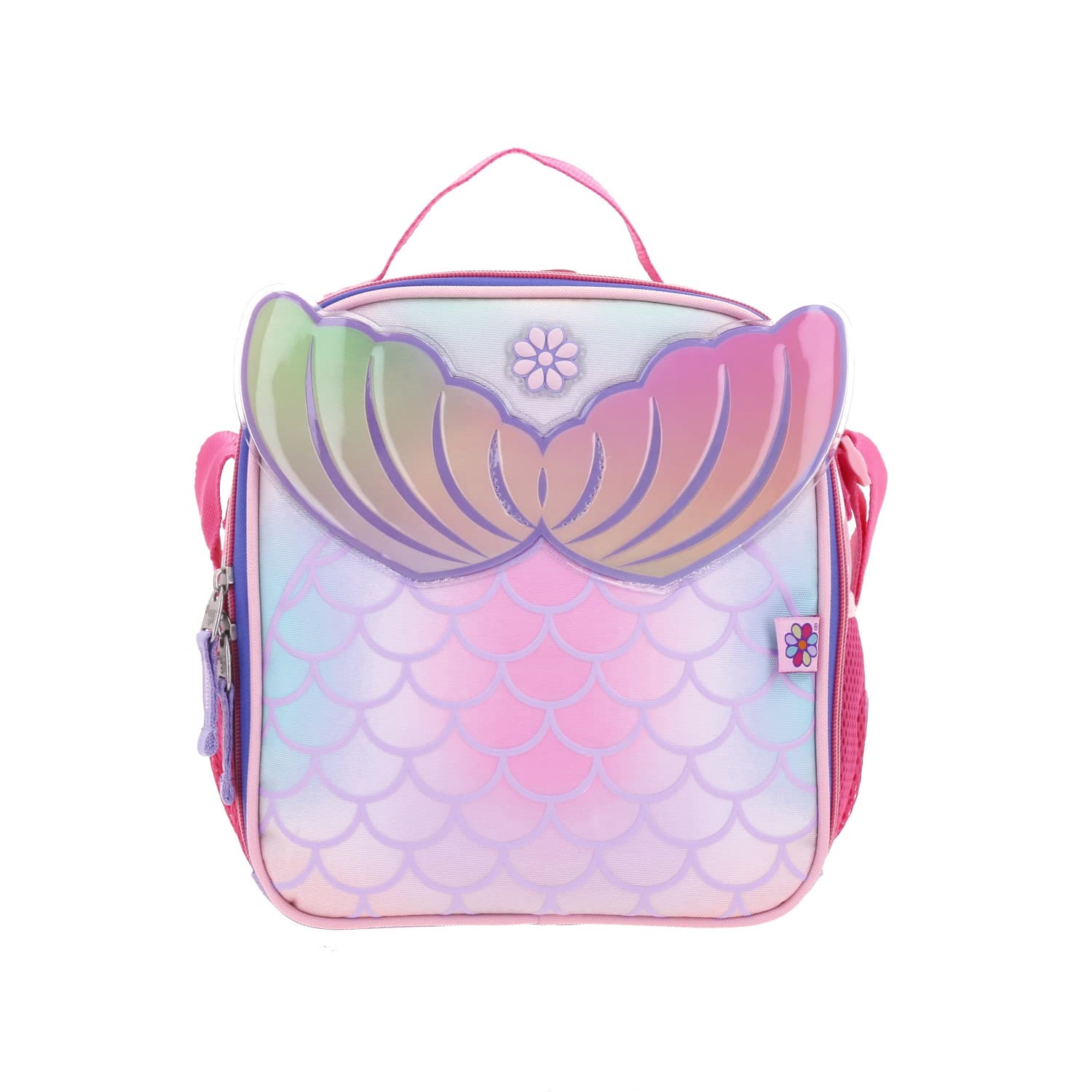 Lonchera escolar térmica Happy Girl Iridiscente para niña - Durabilidad y diversión, modelo HG66381-I