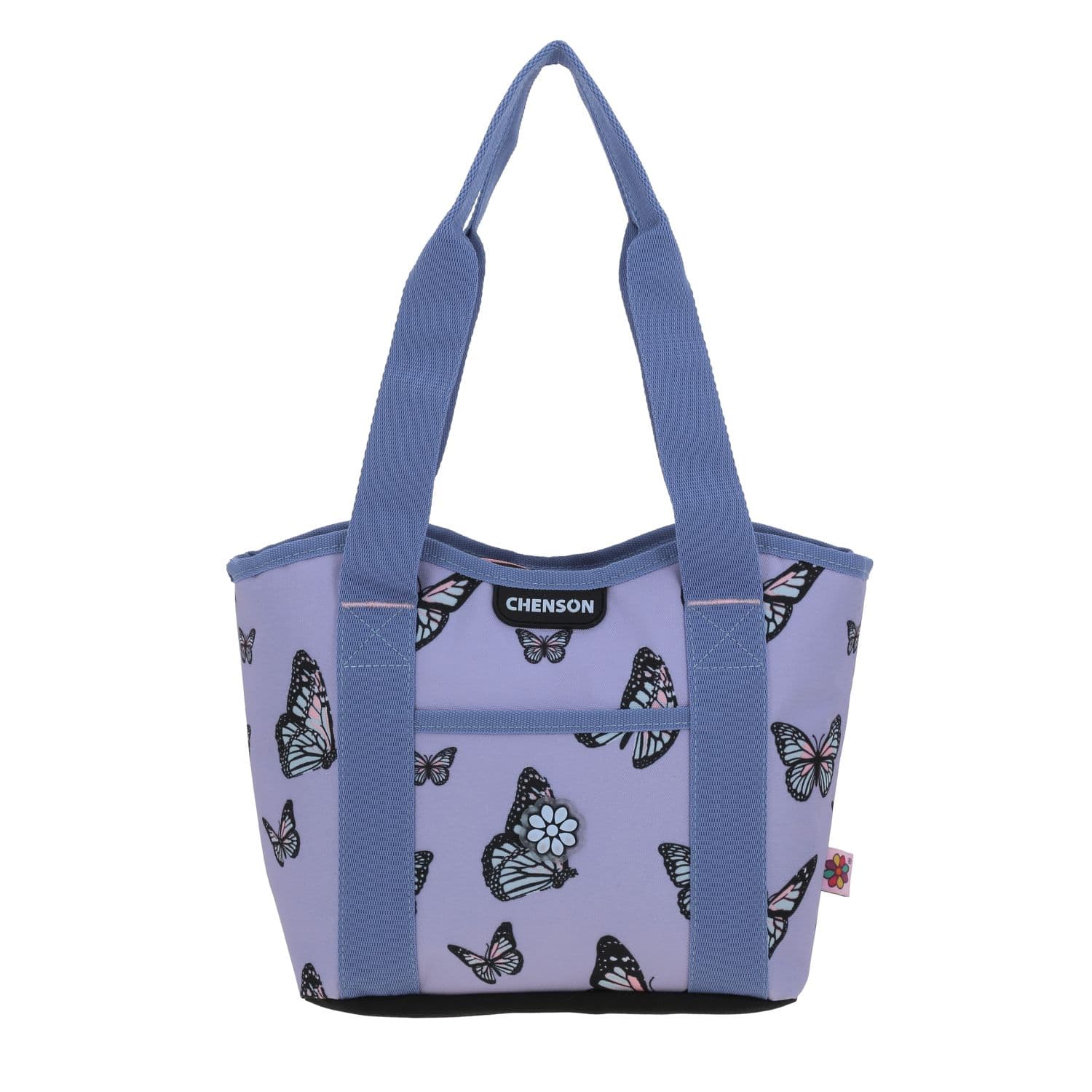 Lonchera escolar Happy Girl violeta térmica para niña - Durabilidad y diversión, modelo HG66513-V