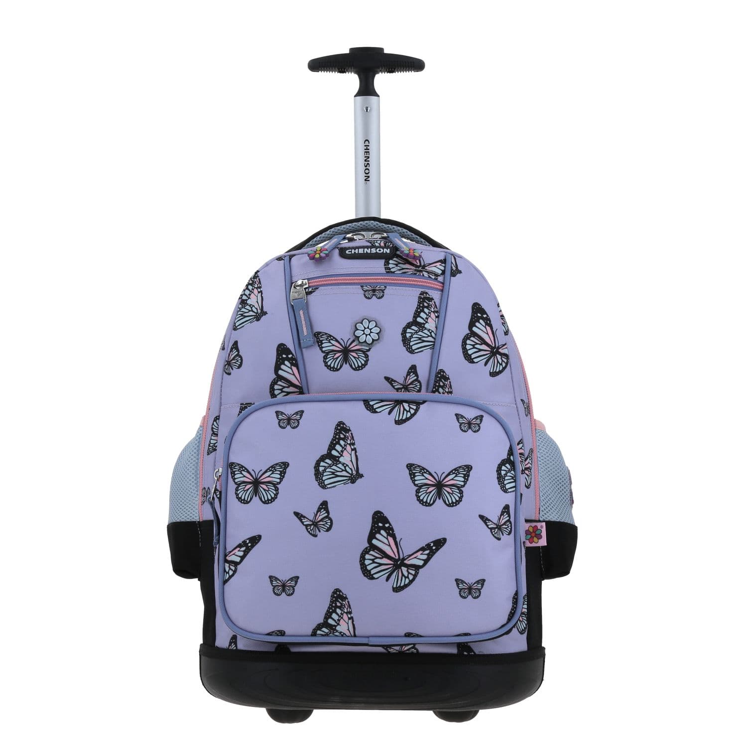 Mochila con Ruedas Happy Girl Violeta para Niña - Diversión y Durabilidad, modelo HG66515-V