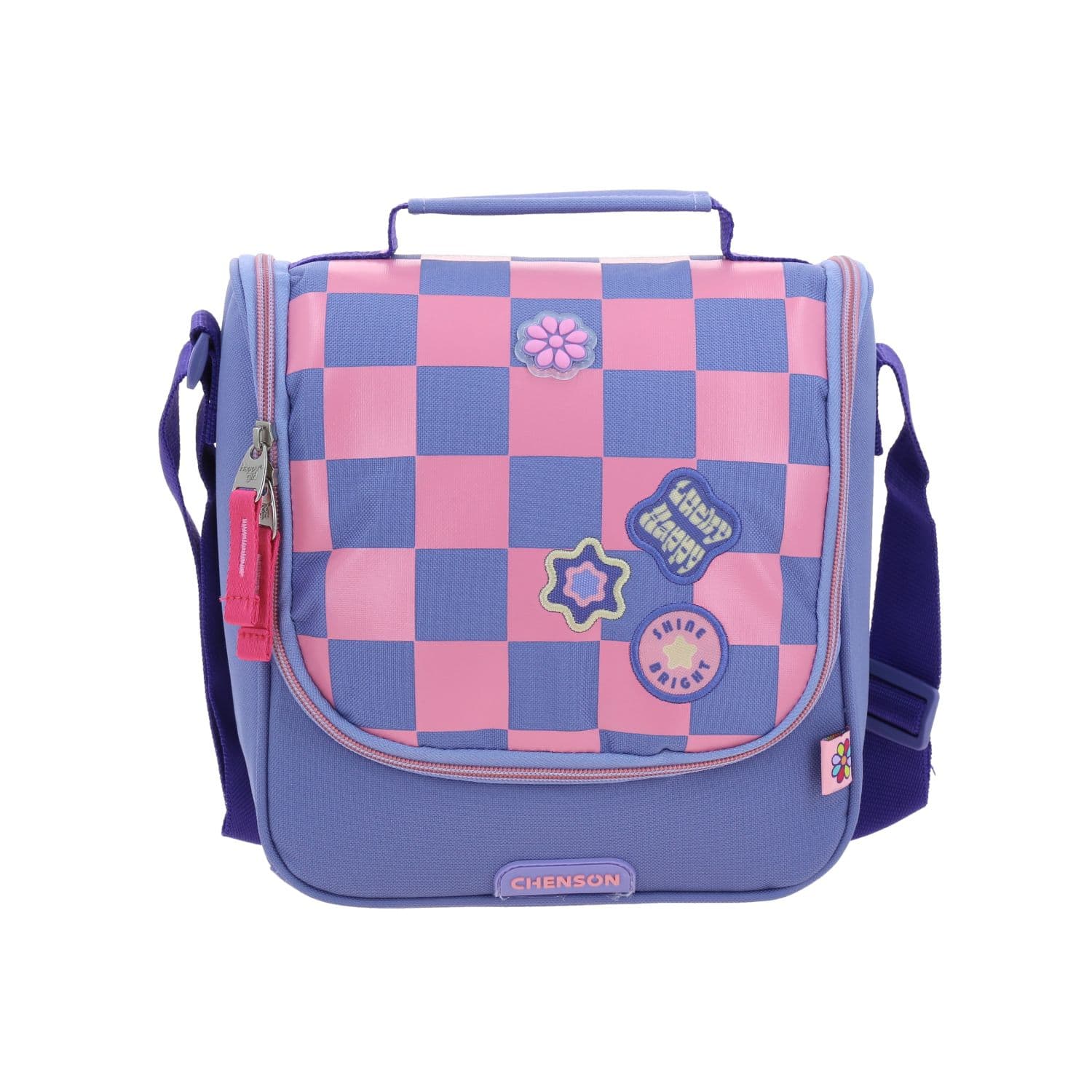 Lonchera escolar Happy Girl uva térmica para niña - Durabilidad y diversión, modelo HG70236-U