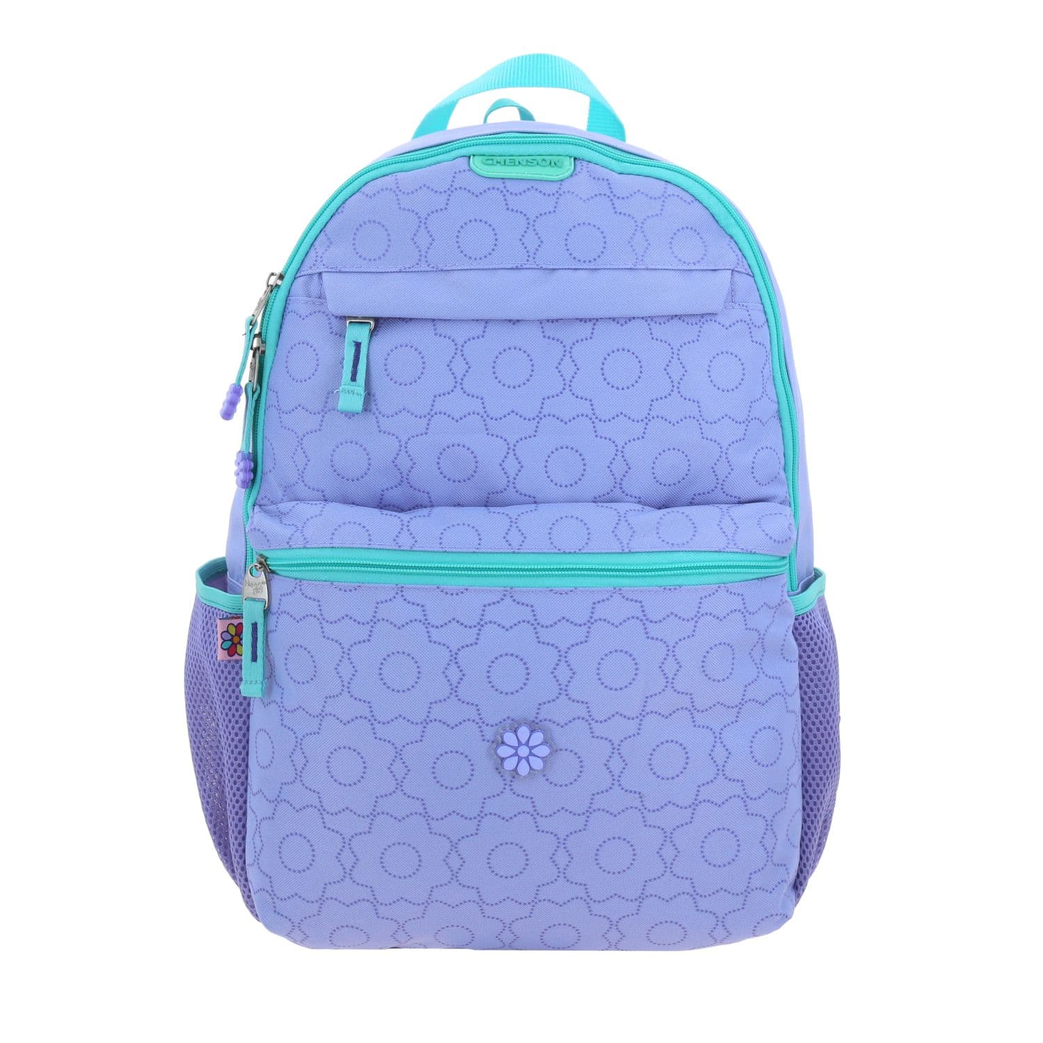 Mochila escolar para niña Happy Girl by Chenson Violeta con gran espacio, modelo HG70242-V