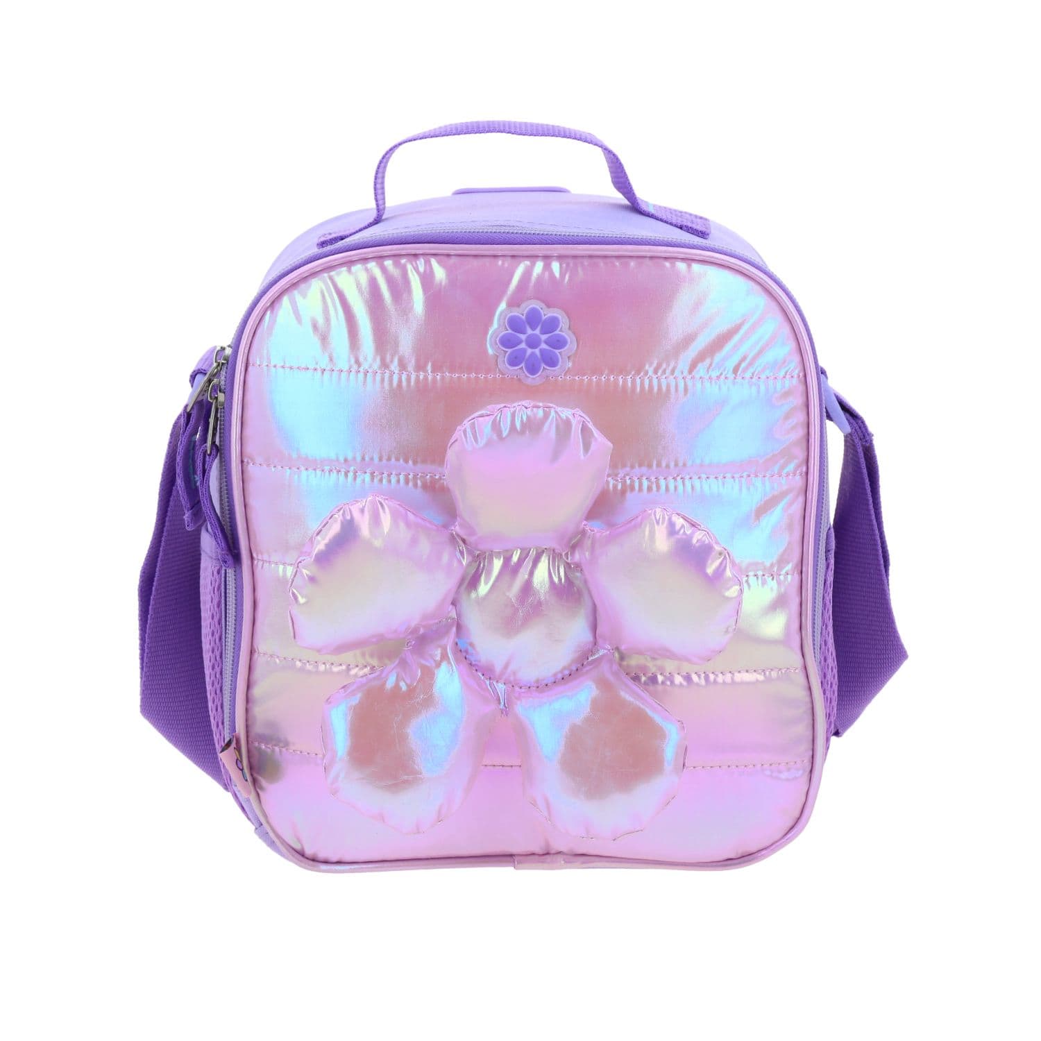 Lonchera escolar térmica Happy Girl Violeta - Diversión y durabilidad, modelo HG70329-V