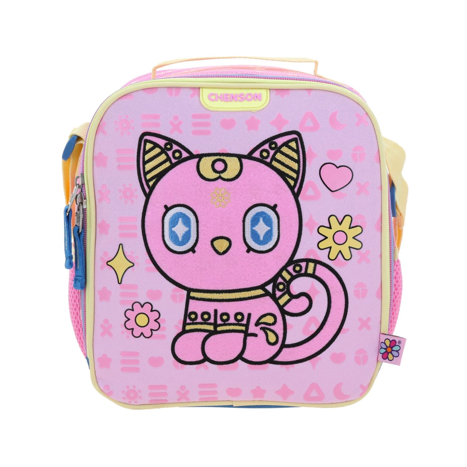 Lonchera escolar térmica Happy Girl Rosa para niña - Duradera y divertida, modelo HG70355-P