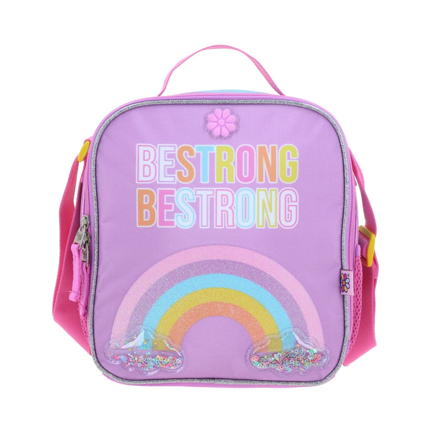 Lonchera escolar térmica Happy Girl multicolor para niña - Durabilidad y diversión, modelo HG70404-C