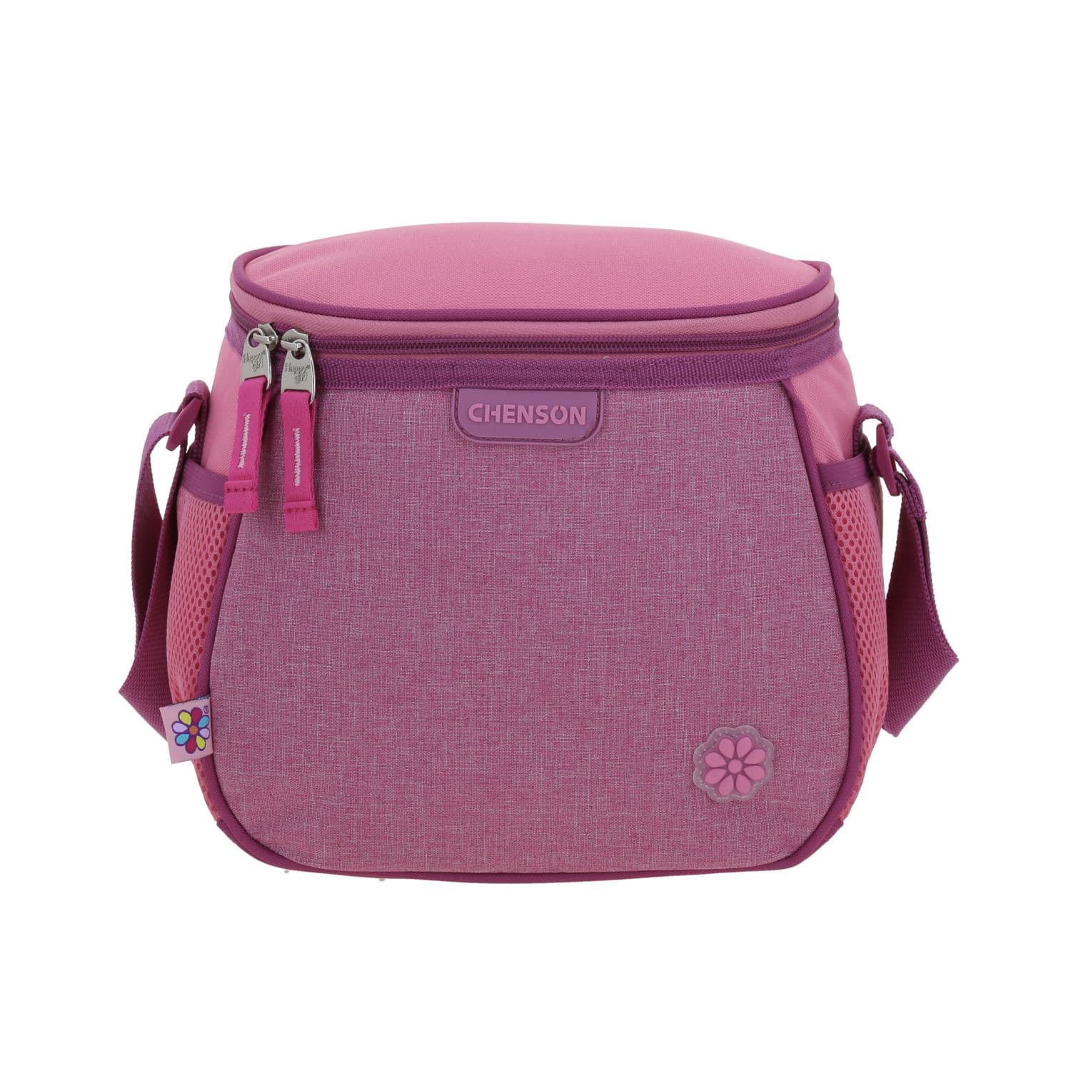 Lonchera escolar térmica Happy Girl rosa para niña | Durabilidad y diversión, modelo HG70653-P