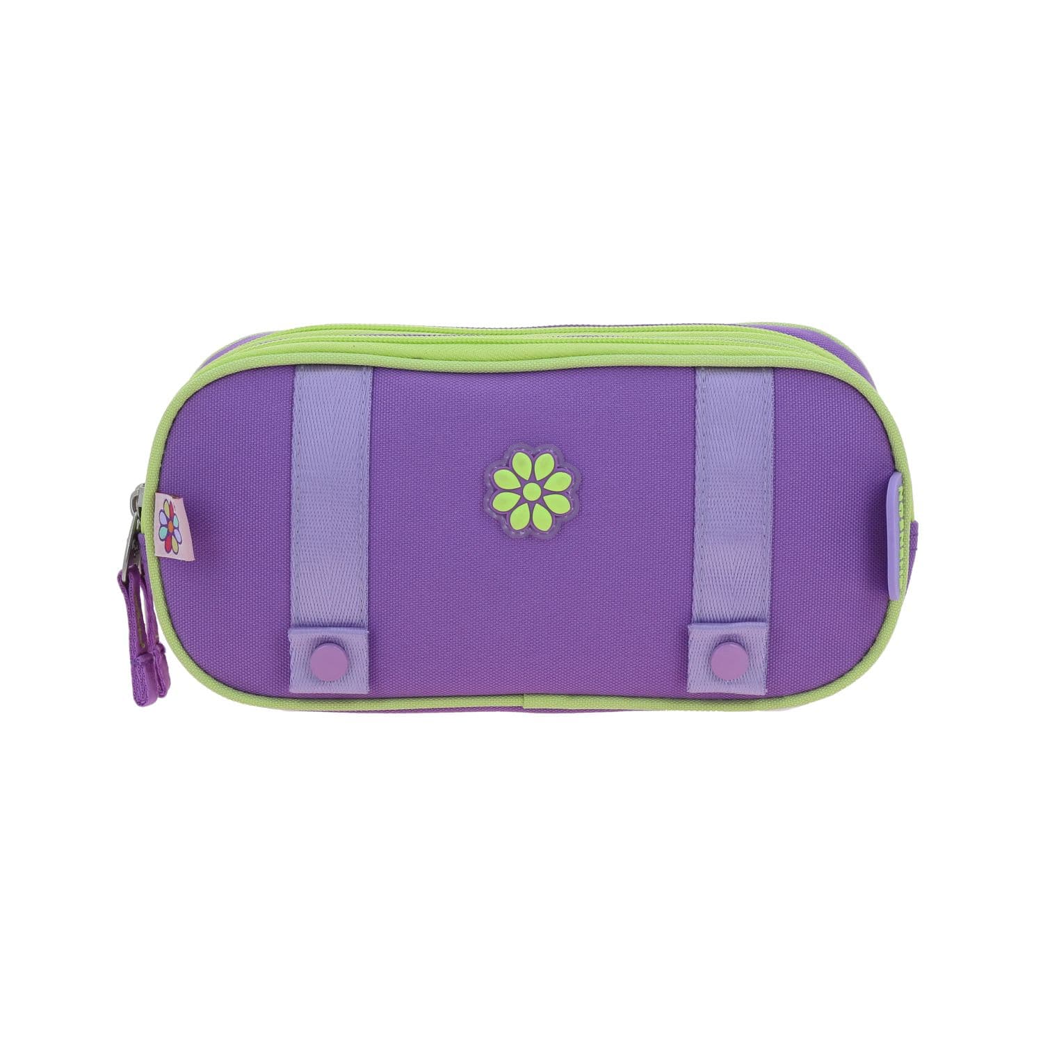 Lapicera escolar para niña Happy Girl violeta con doble compartimento, modelo HG70739-V