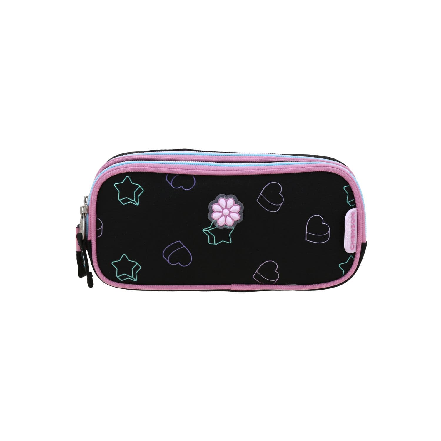 Lapicera Happy Girl Negro Escolar Infantil Chenson, modelo HG70821-3