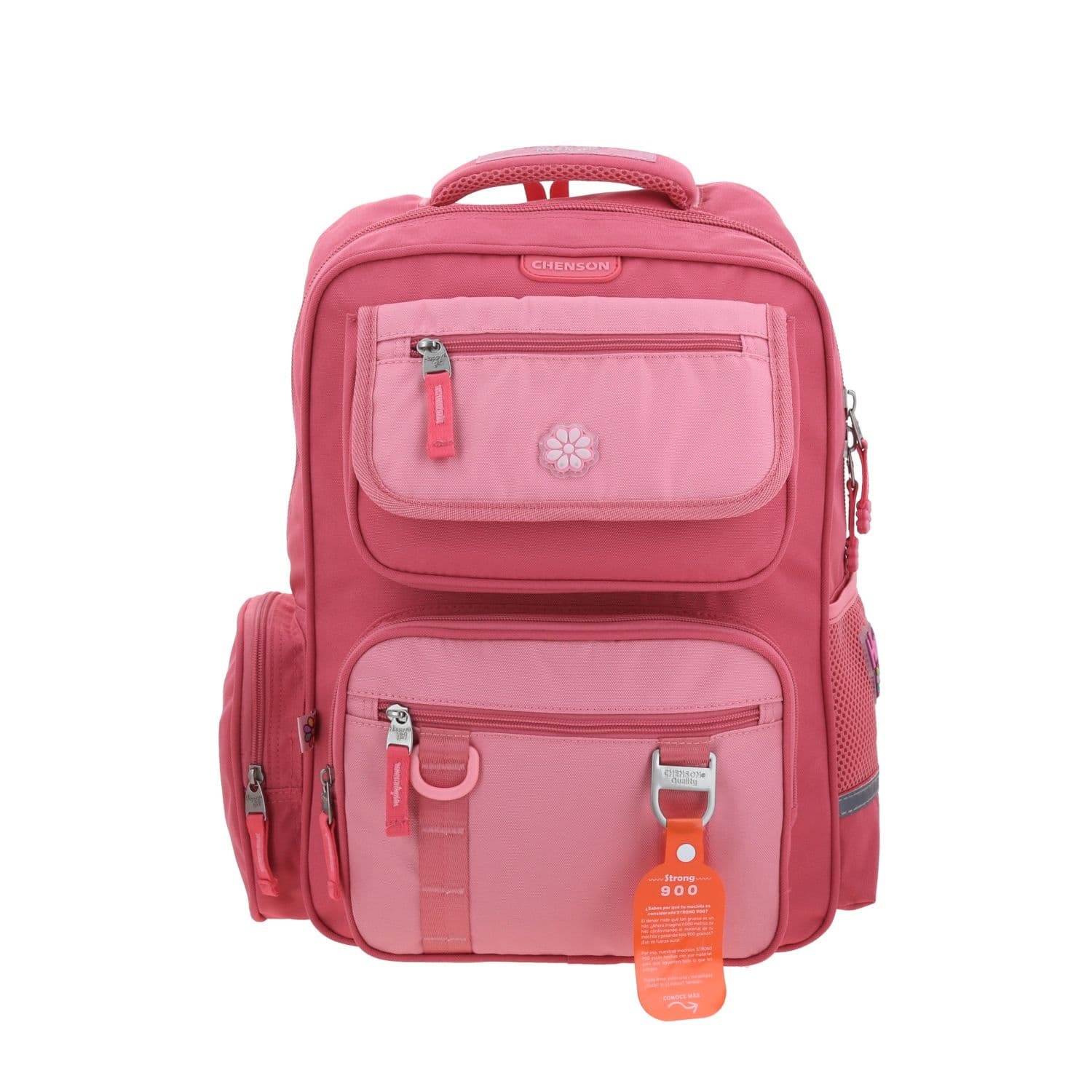 Mochila Escolar Happy Girl Rosa para Niña | Chenson, modelo HG70914-P