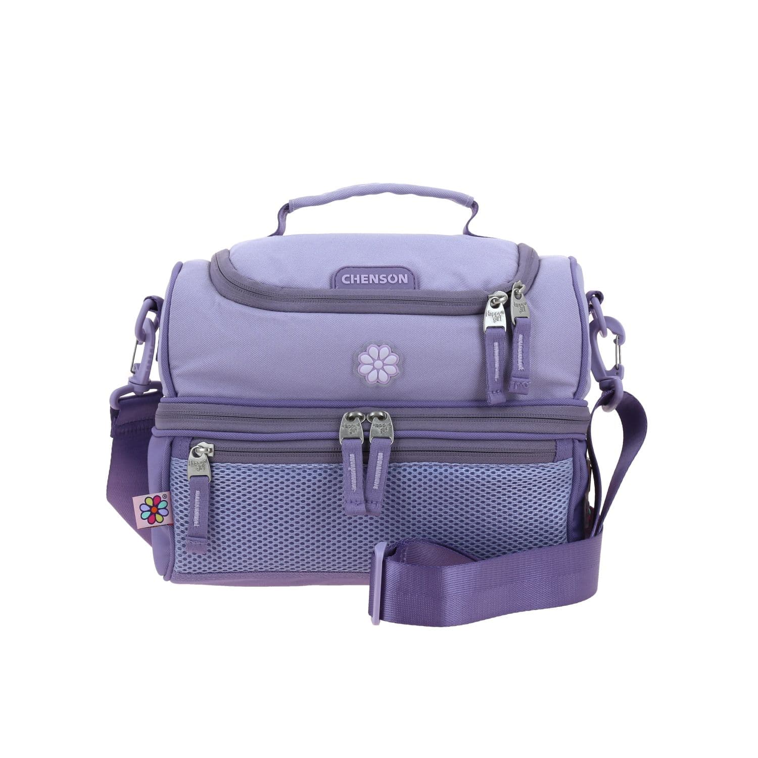 Lonchera Escolar Happy Girl Violeta | Térmica y Resistente, modelo HG70915-V