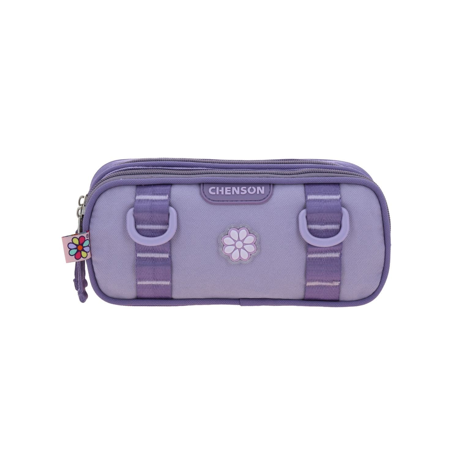 Lapicera Happy Girl Violeta Estuche Escolar Infantil Chenson, modelo HG70916-V