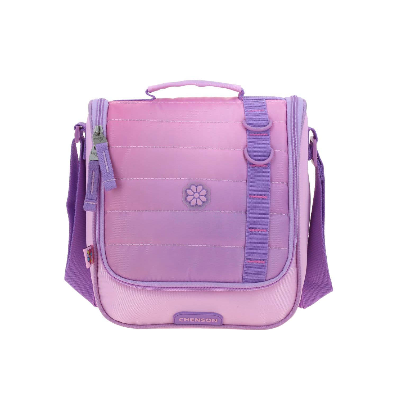 Lonchera Escolar Rosa Happy Girl by Chenson Térmica, modelo HG70963-P