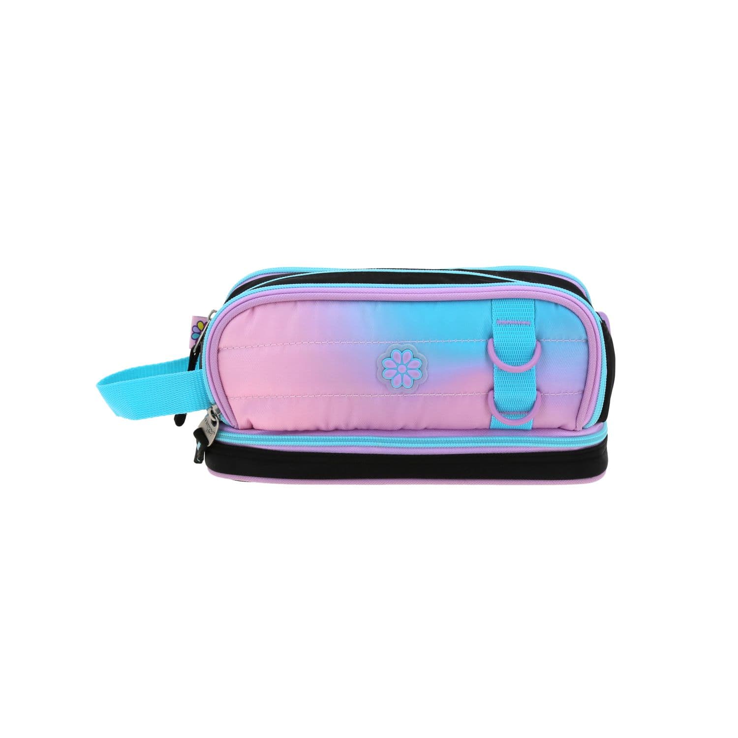 Lapicera Escolar Happy Girl Negro 25cm | Estuche Portalápices, modelo HG70964-3
