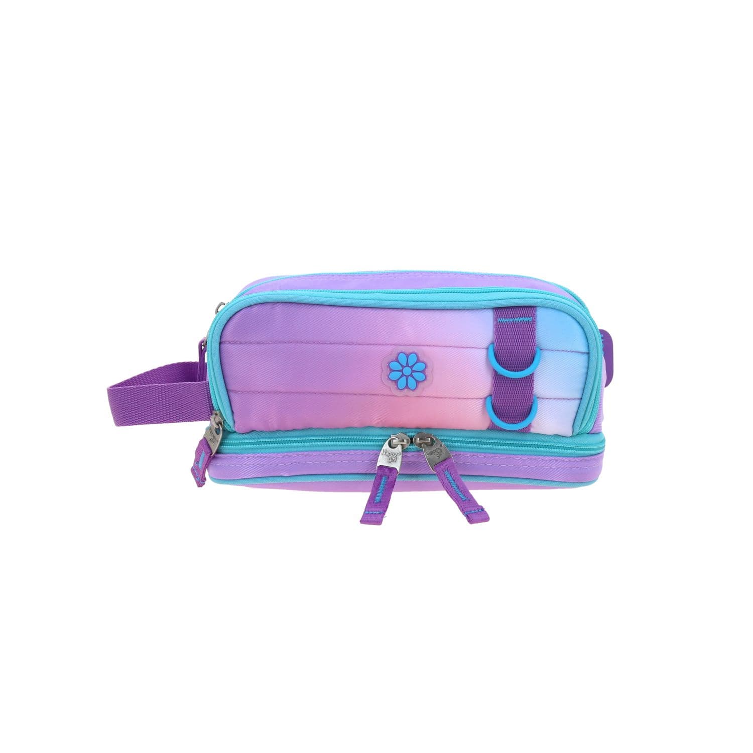 Lapicera Happy Girl Uva | Estuche Escolar Infantil Resistente, modelo HG70964-U