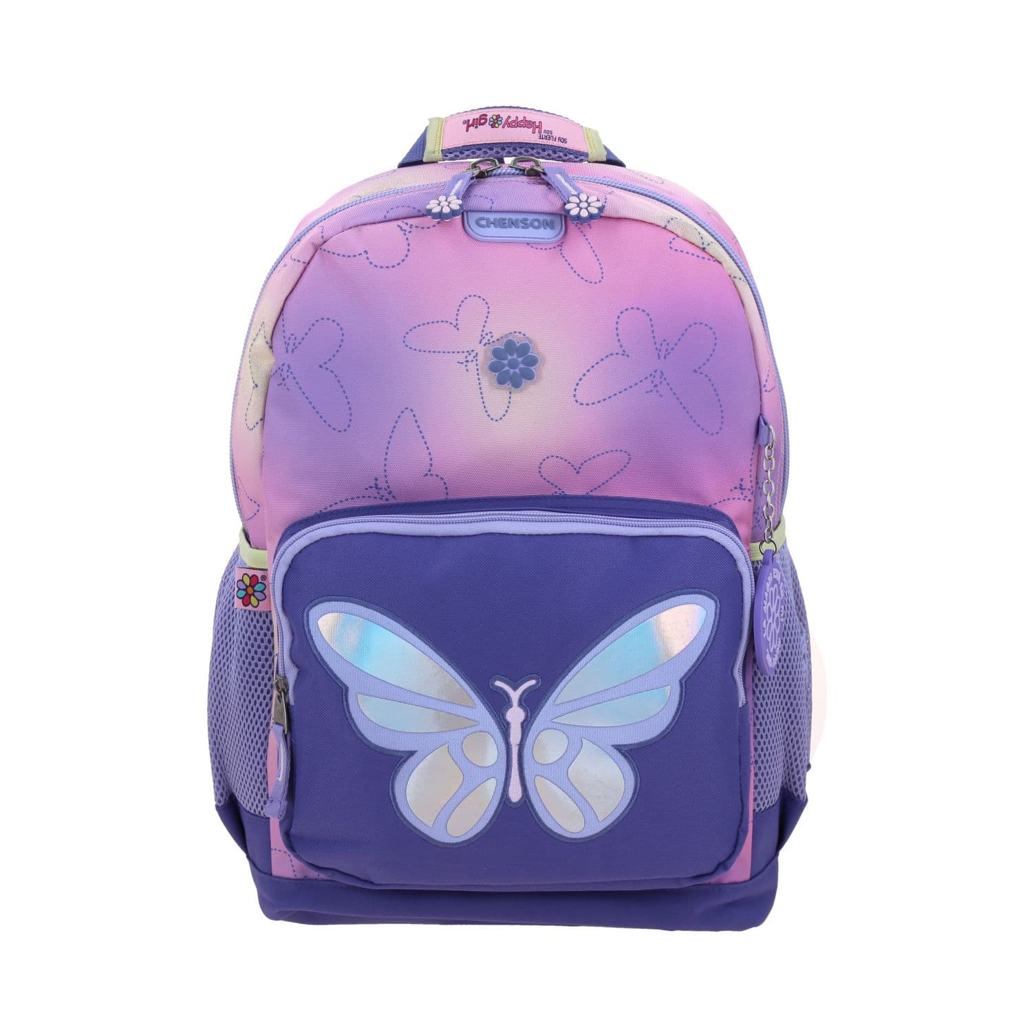 Mochila Escolar Happy Girl Uva | Backpack Infantil Resistente, modelo HG70969-U