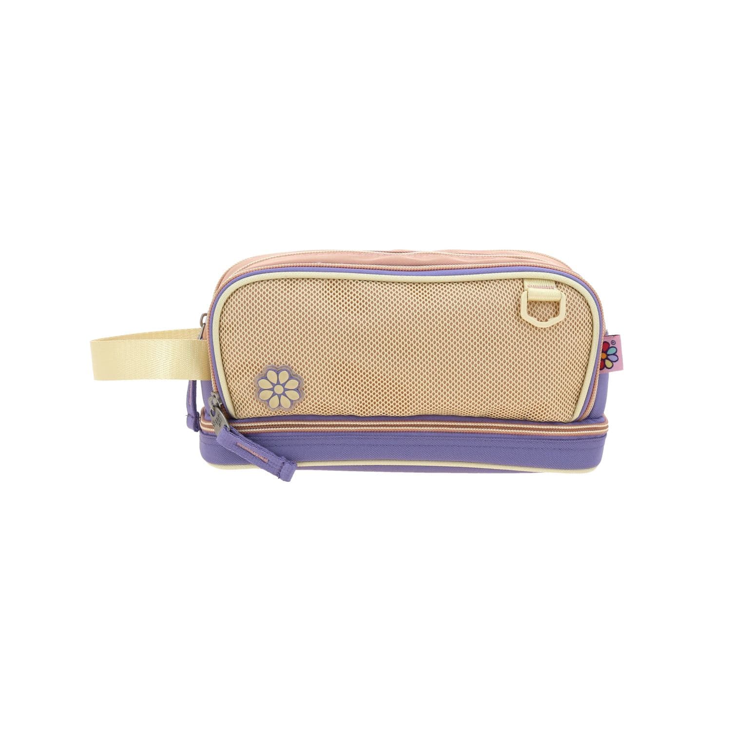 Lapicera Happy Girl Naranja | Estuche Escolar Infantil Resistente, modelo HG71067-O