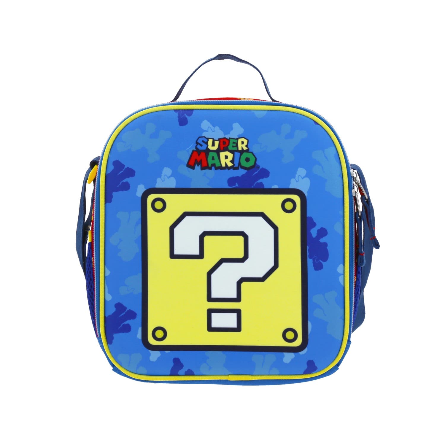 Lonchera Escolar Térmica Mario Bros by Chenson Azul para Niño, modelo MB66266-9