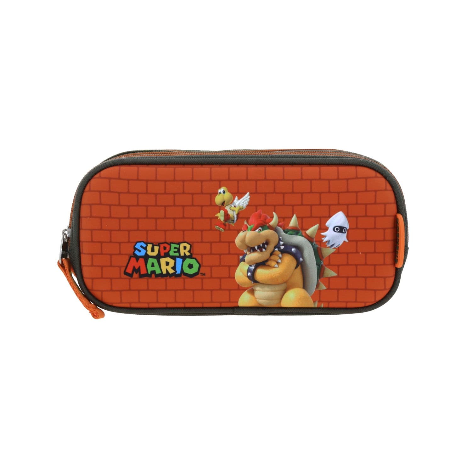 Lapicera escolar para niño Mario Bros by Chenson color verde seco, modelo MB66592-A