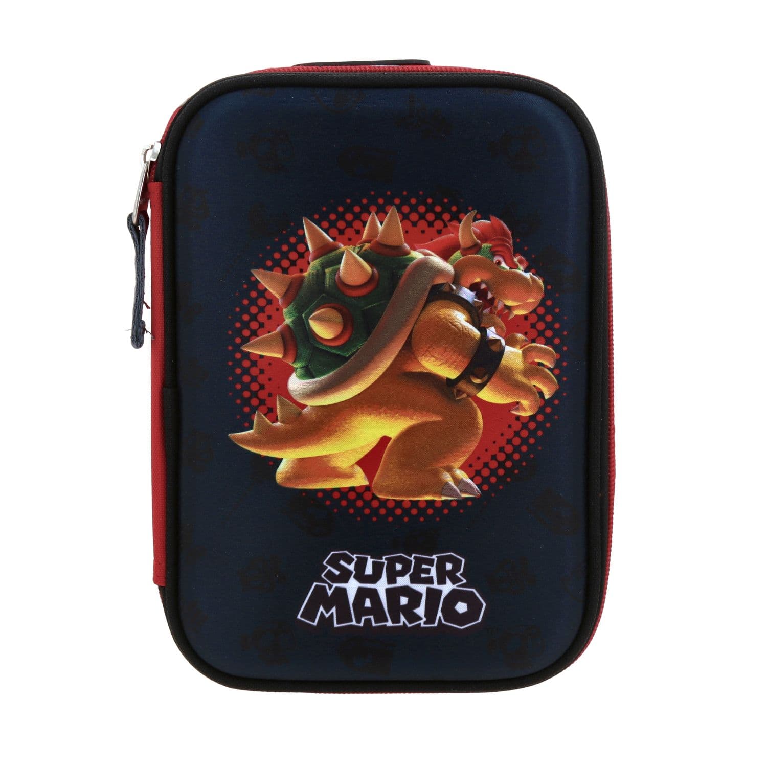 Lapicera escolar para niño Mario Bros by Chenson color negro - Duradera y divertida, modelo MB70207-3