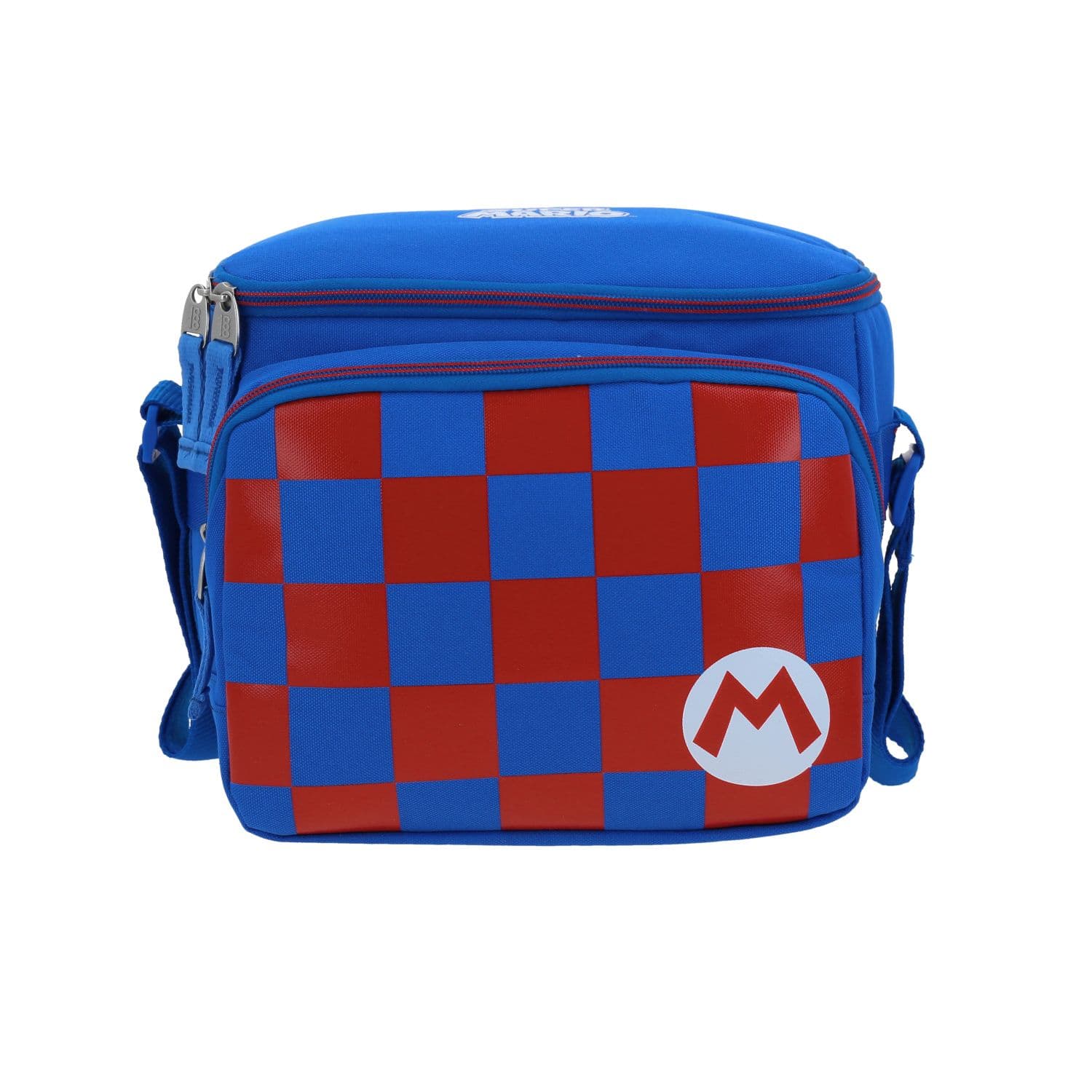 Lonchera escolar Mario Bros by Chenson azul térmica y duradera, modelo MB70326-9